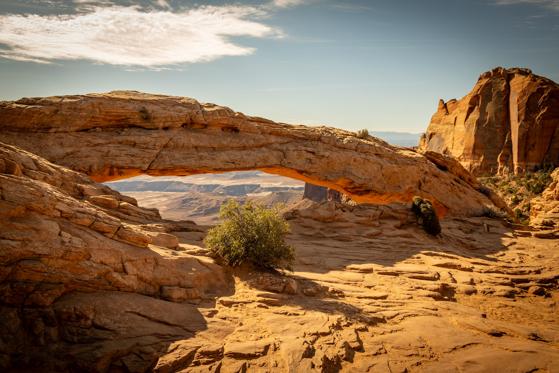 Mesa Arch at Canyonlands National Park in Moab, Utah
