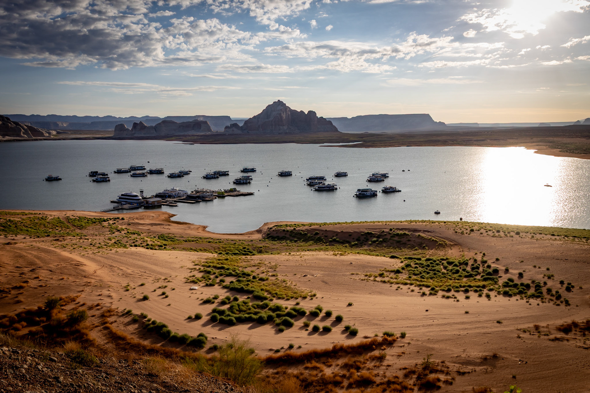 Lake Powell in Page, Arizona