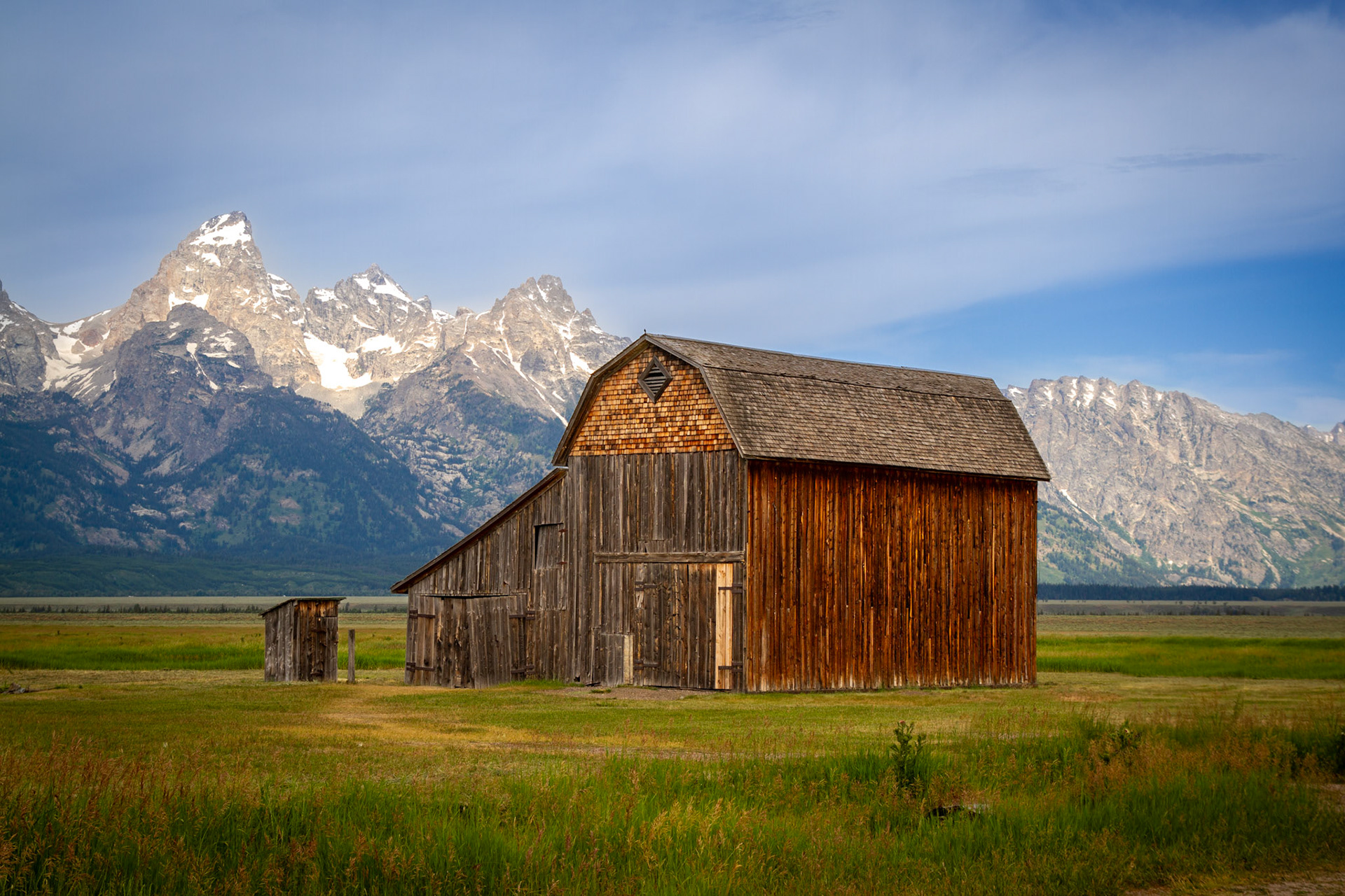 Thomas Murphy Barn Grand Teton National Park In Jackson Hole, Wyoming