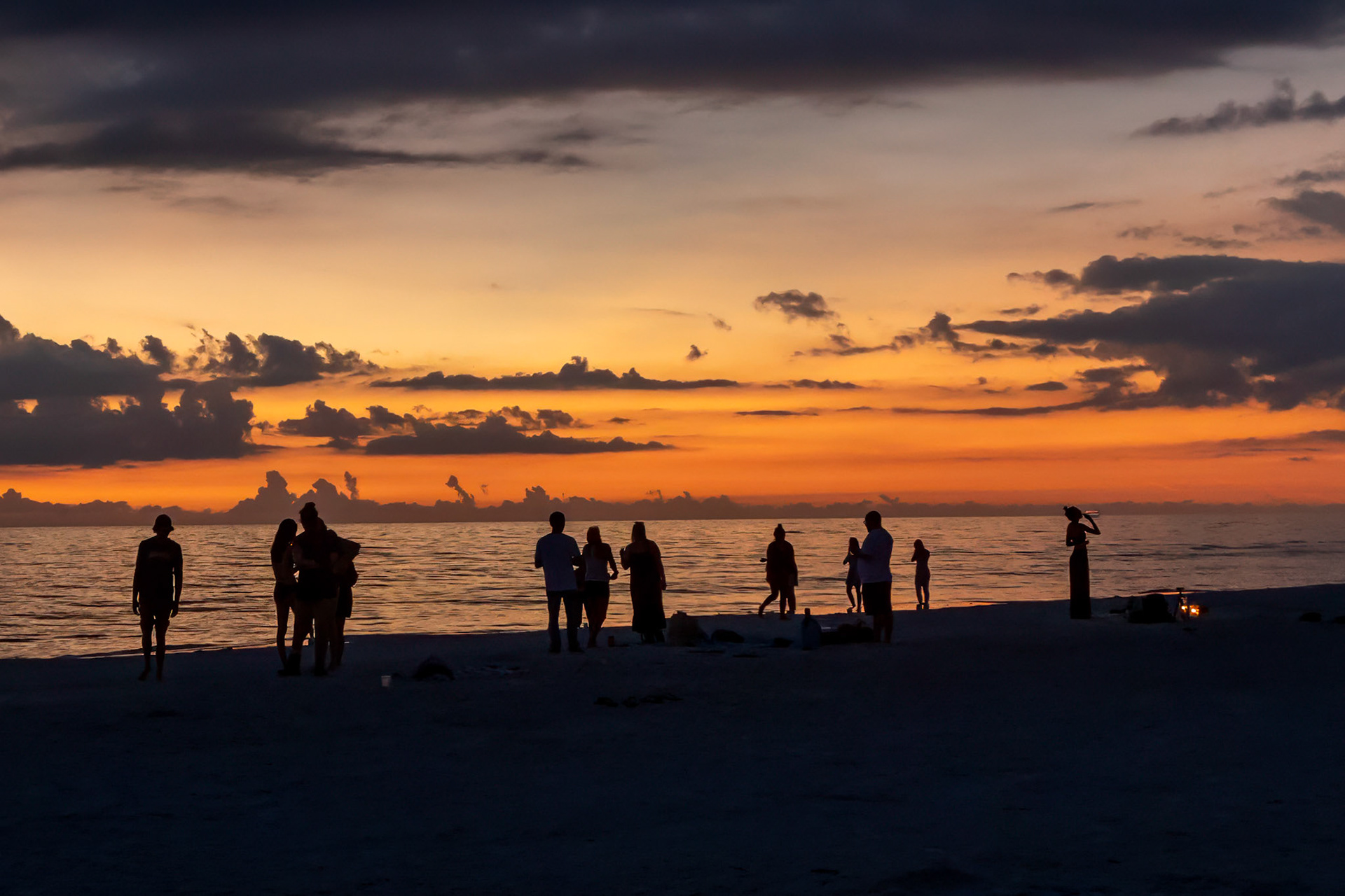 Sunset on Siesta Key