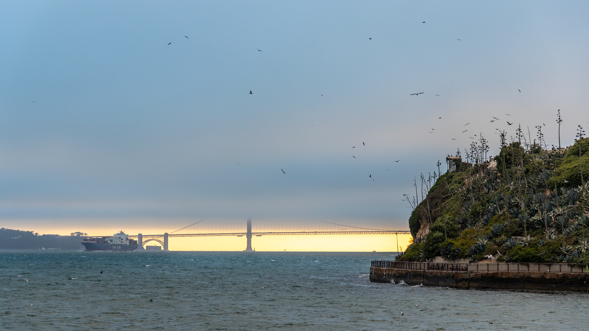 Alcatraz Island in San Francisco