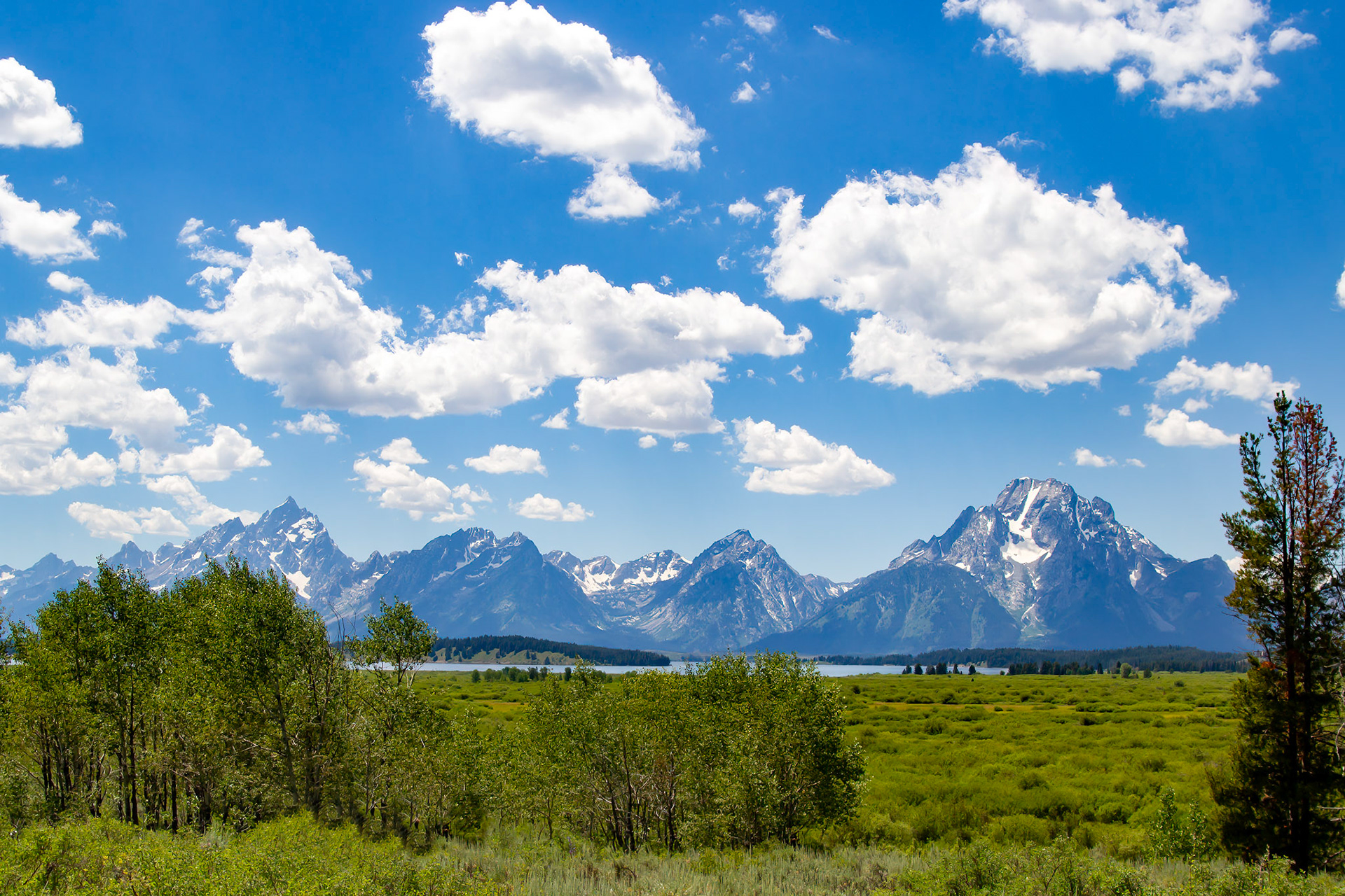 Grand Teton National Park in Jackson Hole, Wyoming