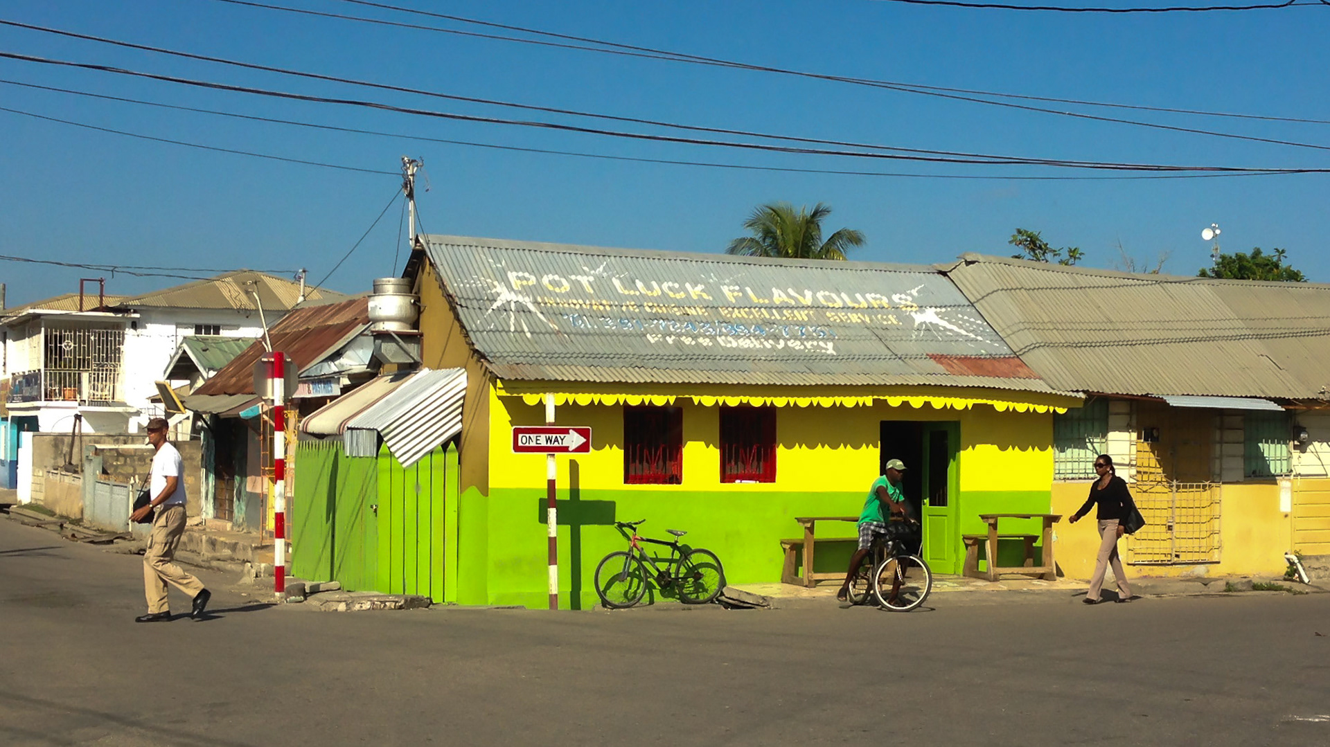 Pot Luck Flavours in Falmouth, Jamaica