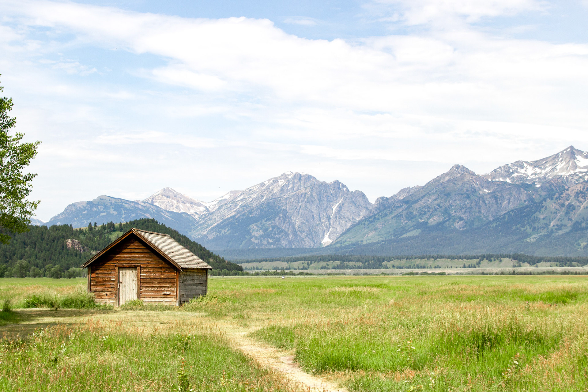 Mormon Row in Grand Teton National Park