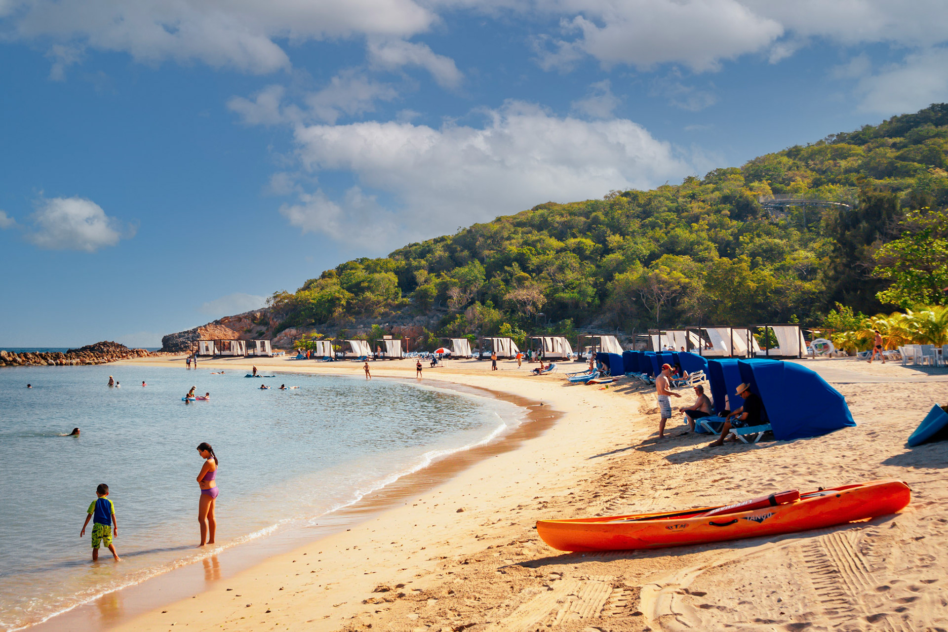 The Beach in Labadee, Haiti