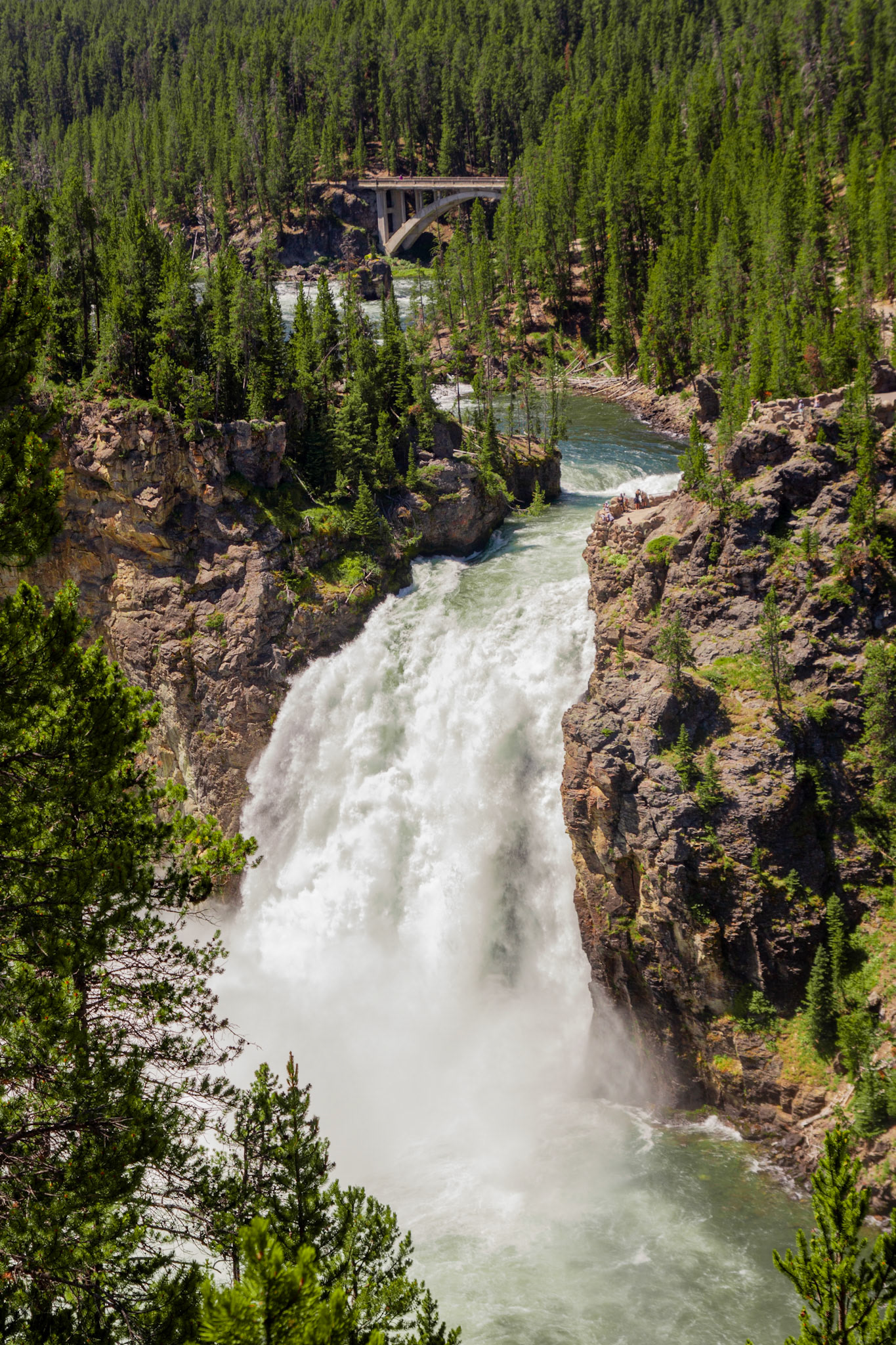 Upper Falls at Yellowstone