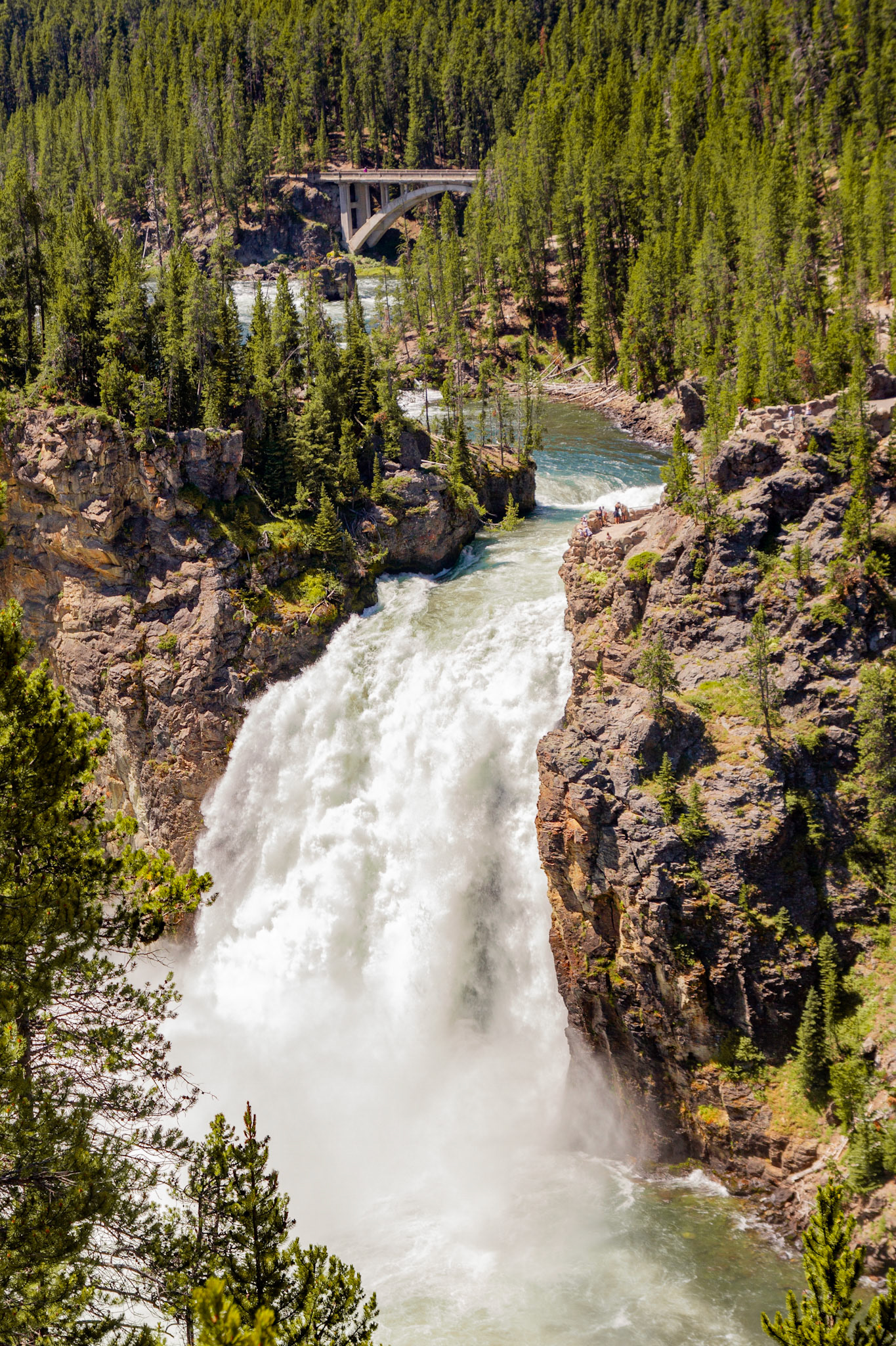 Upper Falls at Yellowstone