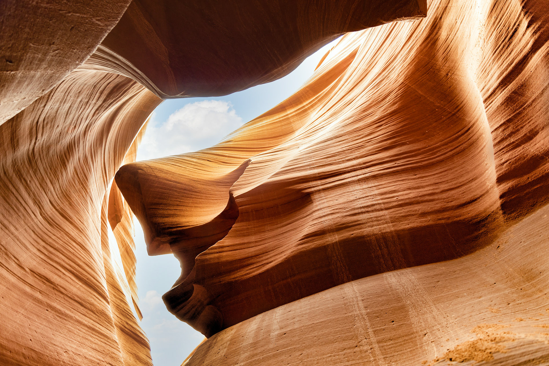 Lower Antelope Canyon in Page, Arizona