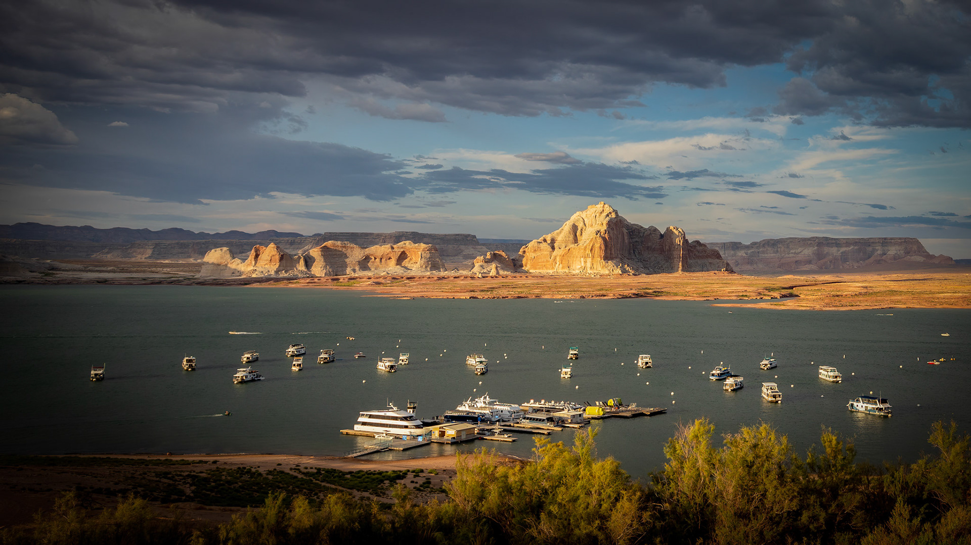 Lake Powell in Page, Arizona