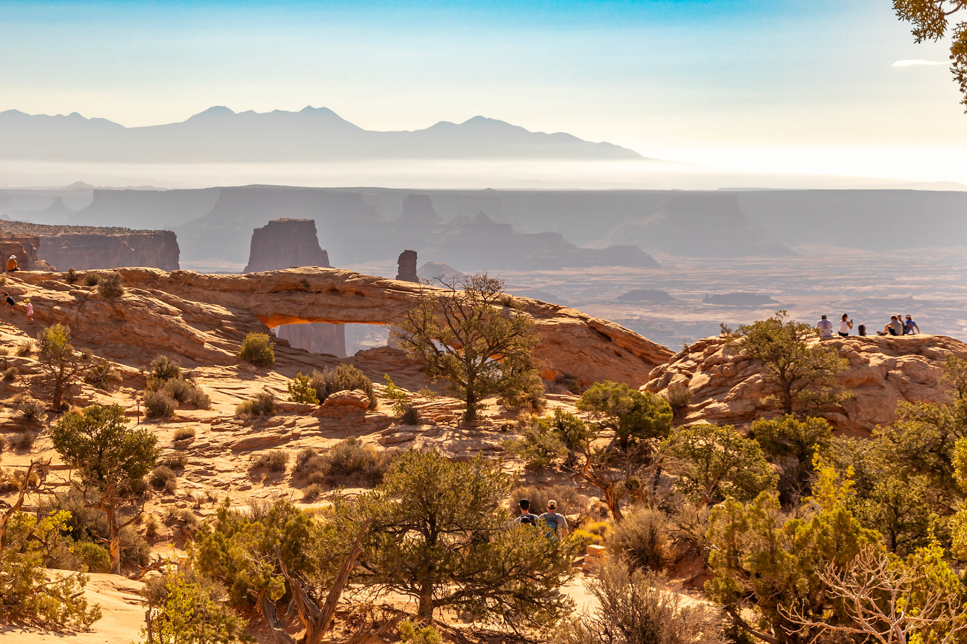 Mesa Arch at Canyonlands National Park in Moab, Utah