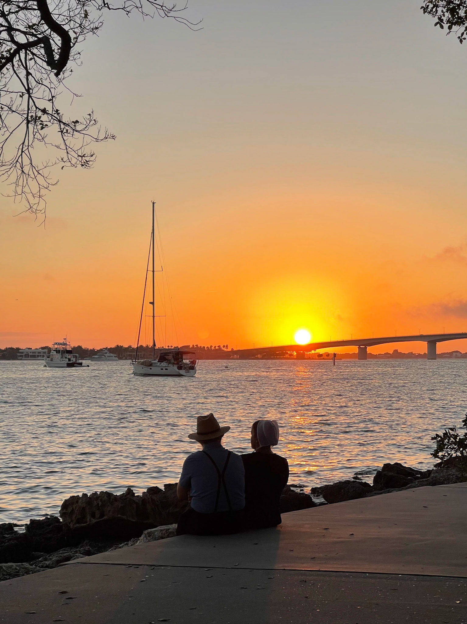 Amish Sunset in Sarasota