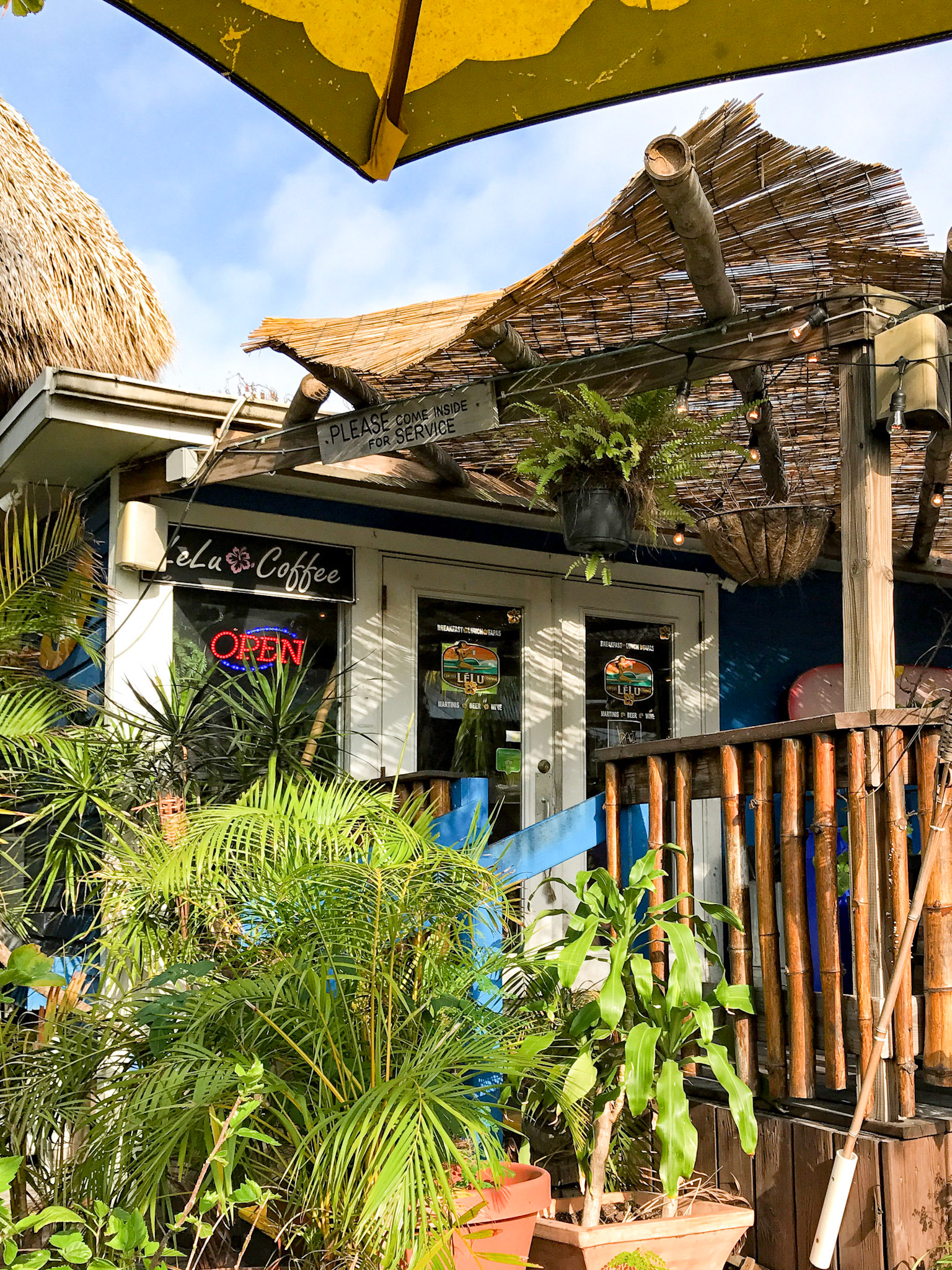 LeLu Coffee on Siesta Key