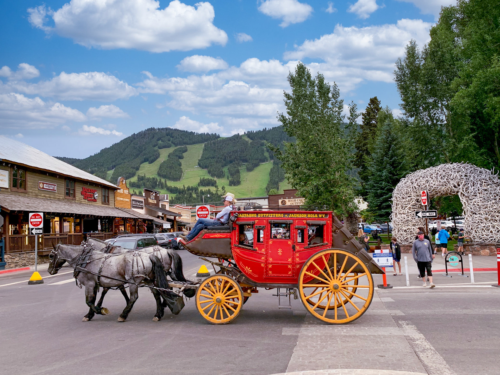 Downtown Jackson Hole, Wyoming