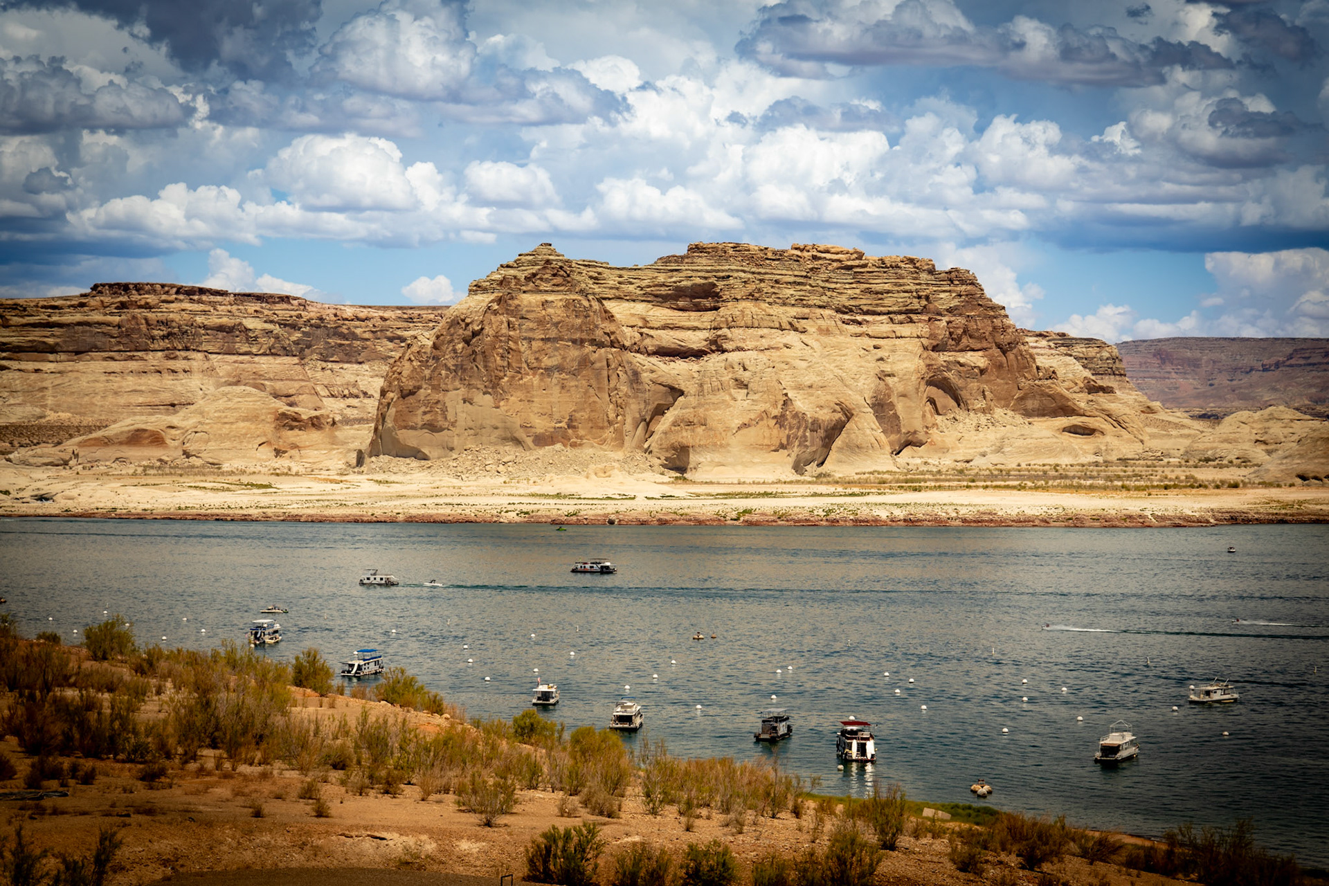 Lake Powell in Page, Arizona