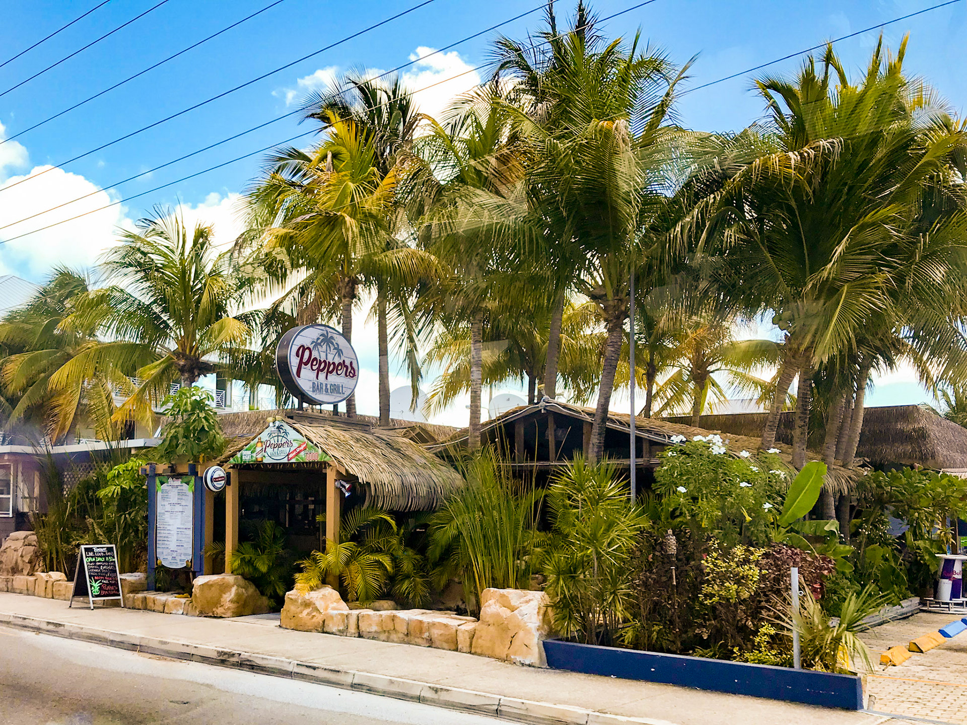 Pepper's Bar and Grill in Grand Cayman