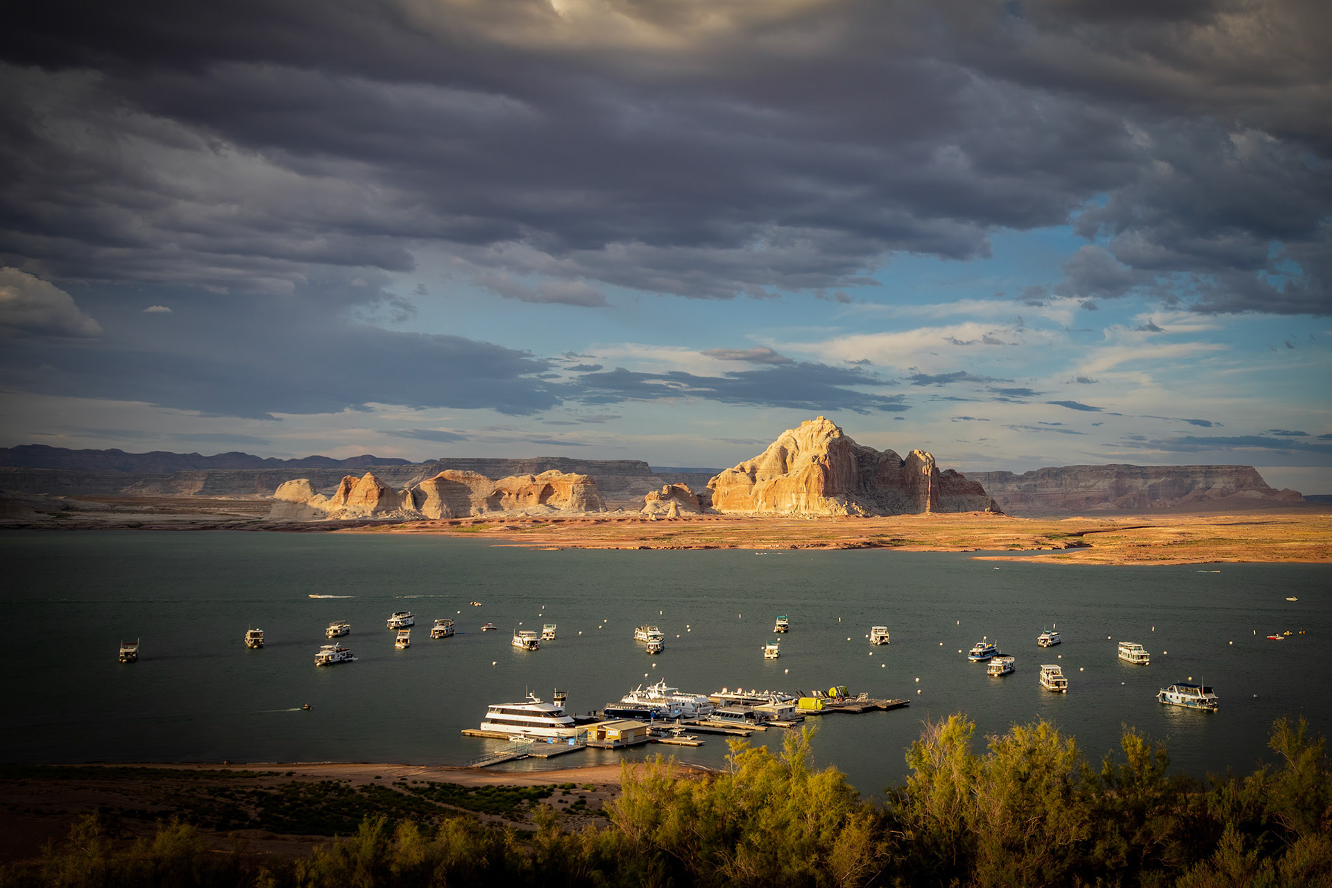 Lake Powell in Page, Arizona