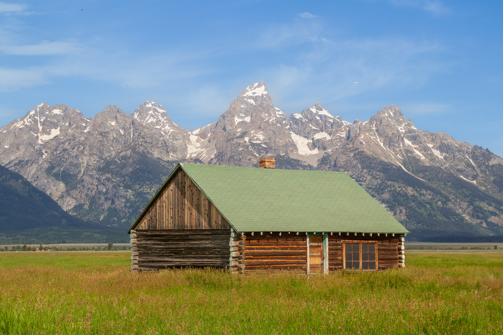 John Moulton Bunkhouse at Grand Teton National Park In Jackson Hole, Wyoming