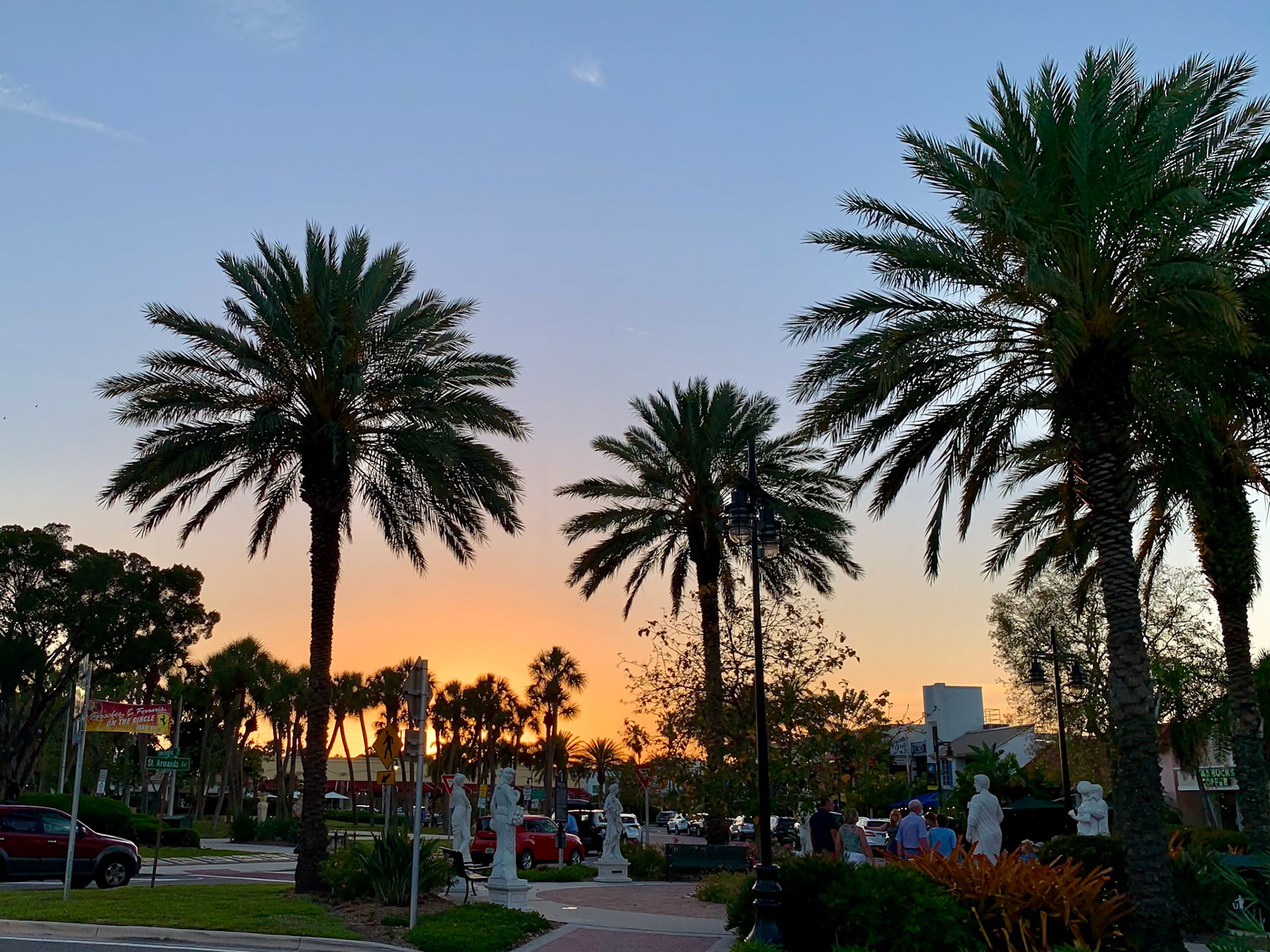 St. Armand's Circle on Lido Key
