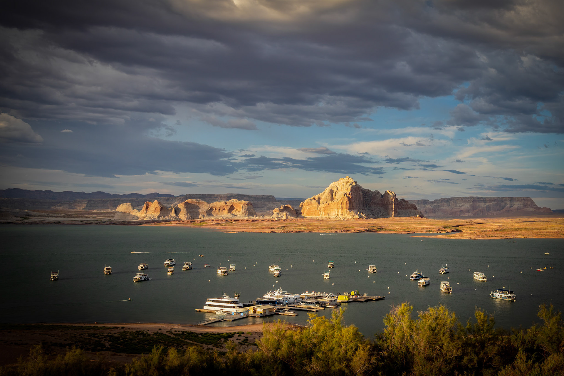 Lake Powell in Page, Arizona