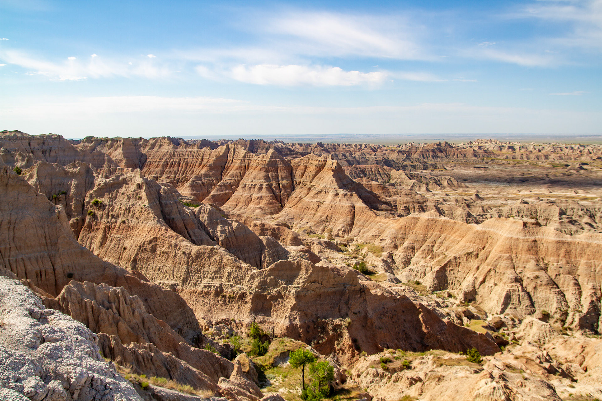 Badlands National Park in South Dakota
