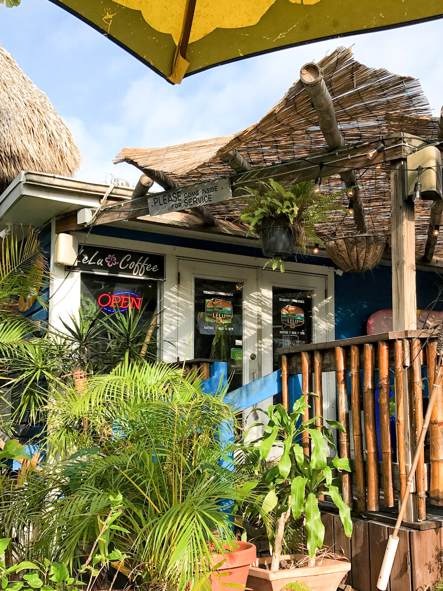 LeLu Coffee on Siesta Key