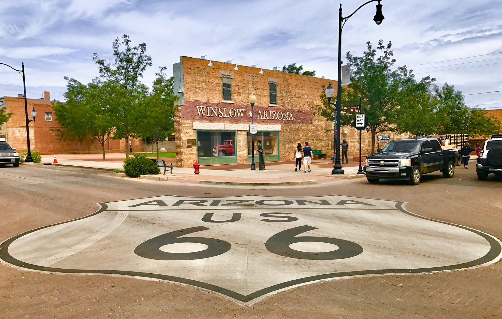 Standin' on the Corner - Winslow, Arizona