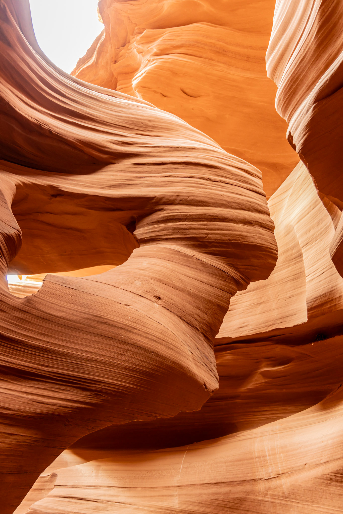 Lower Antelope Canyon in Page, Arizona