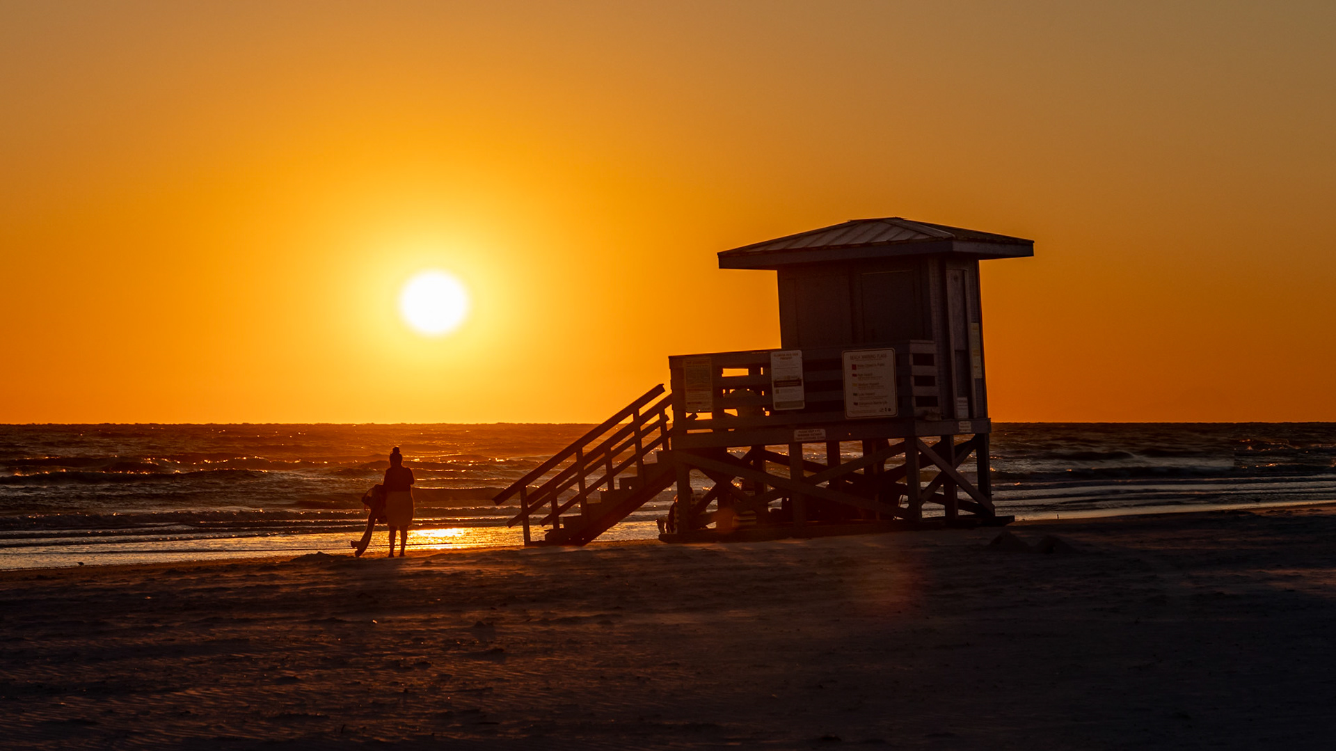 Sunset on Siesta Key
