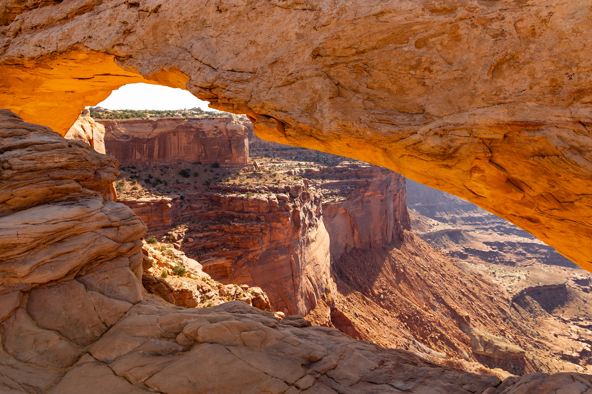 Mesa Arch at Canyonlands National Park in Moab, Utah