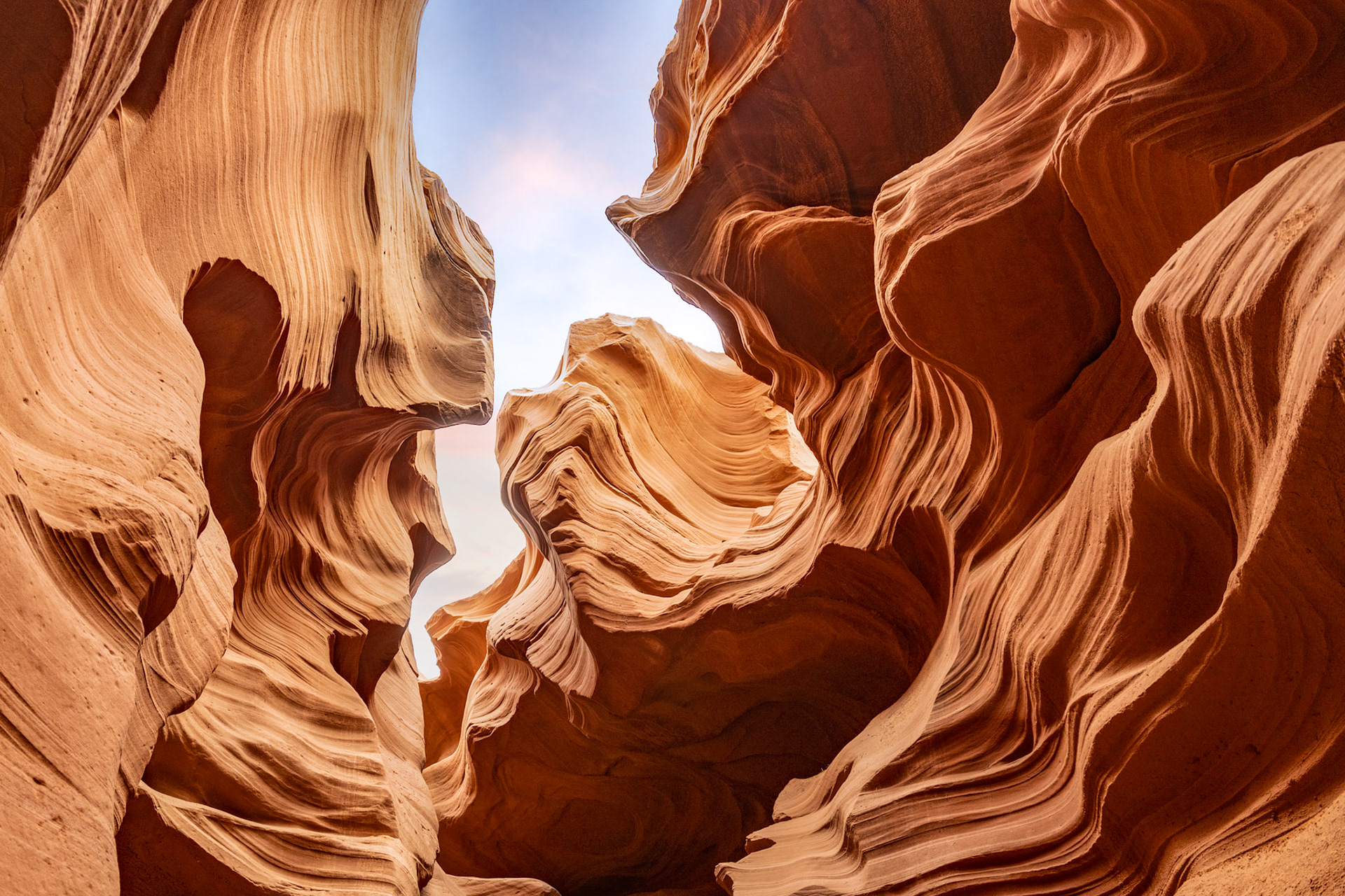 Lower Antelope Canyon in Page, Arizona