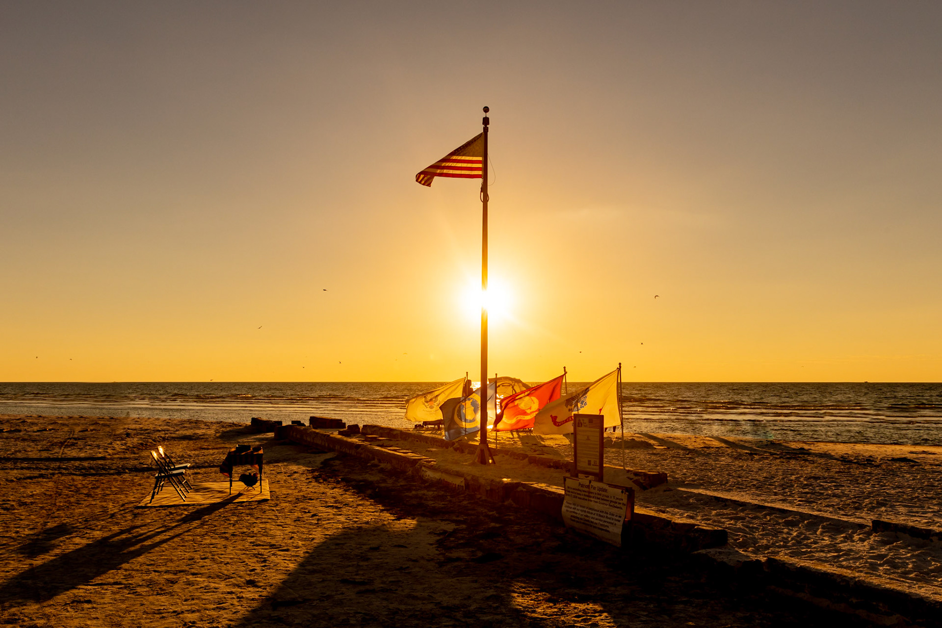 Sunset on Siesta Key  @ Patriot's Pier