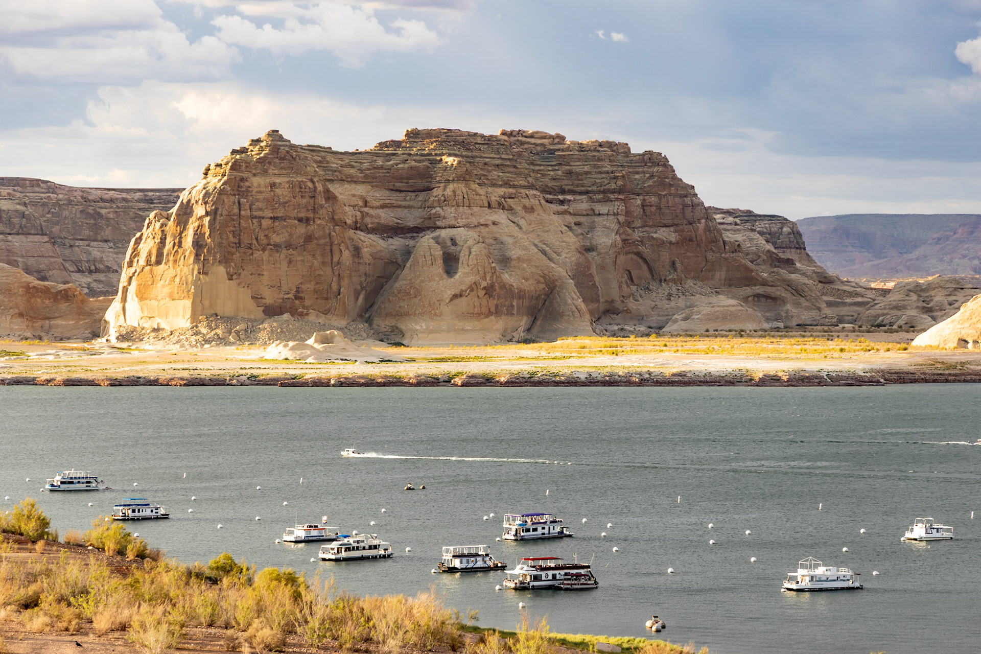 Lake Powell in Page, Arizona