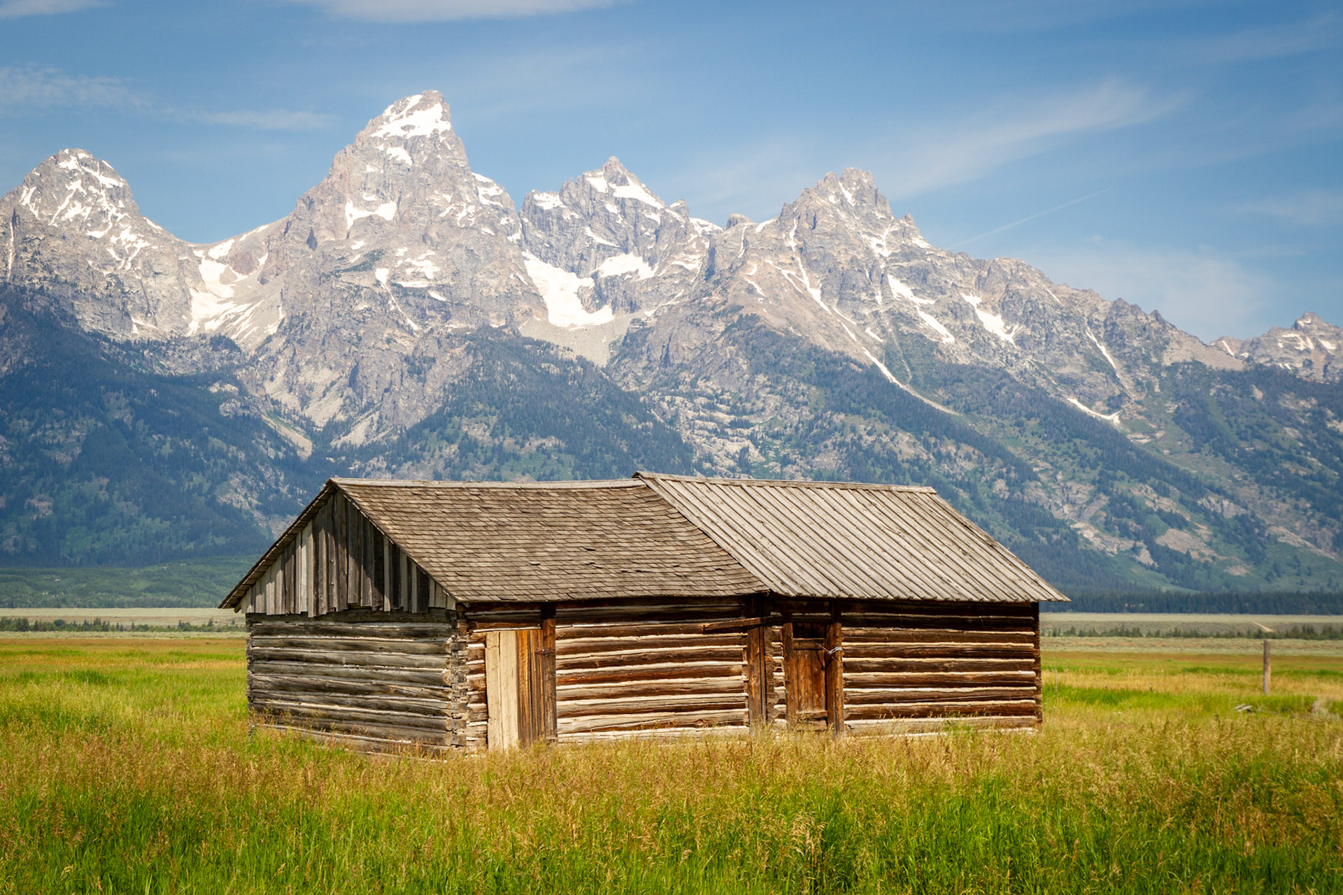 Mormon Row in Grand Teton National Park
