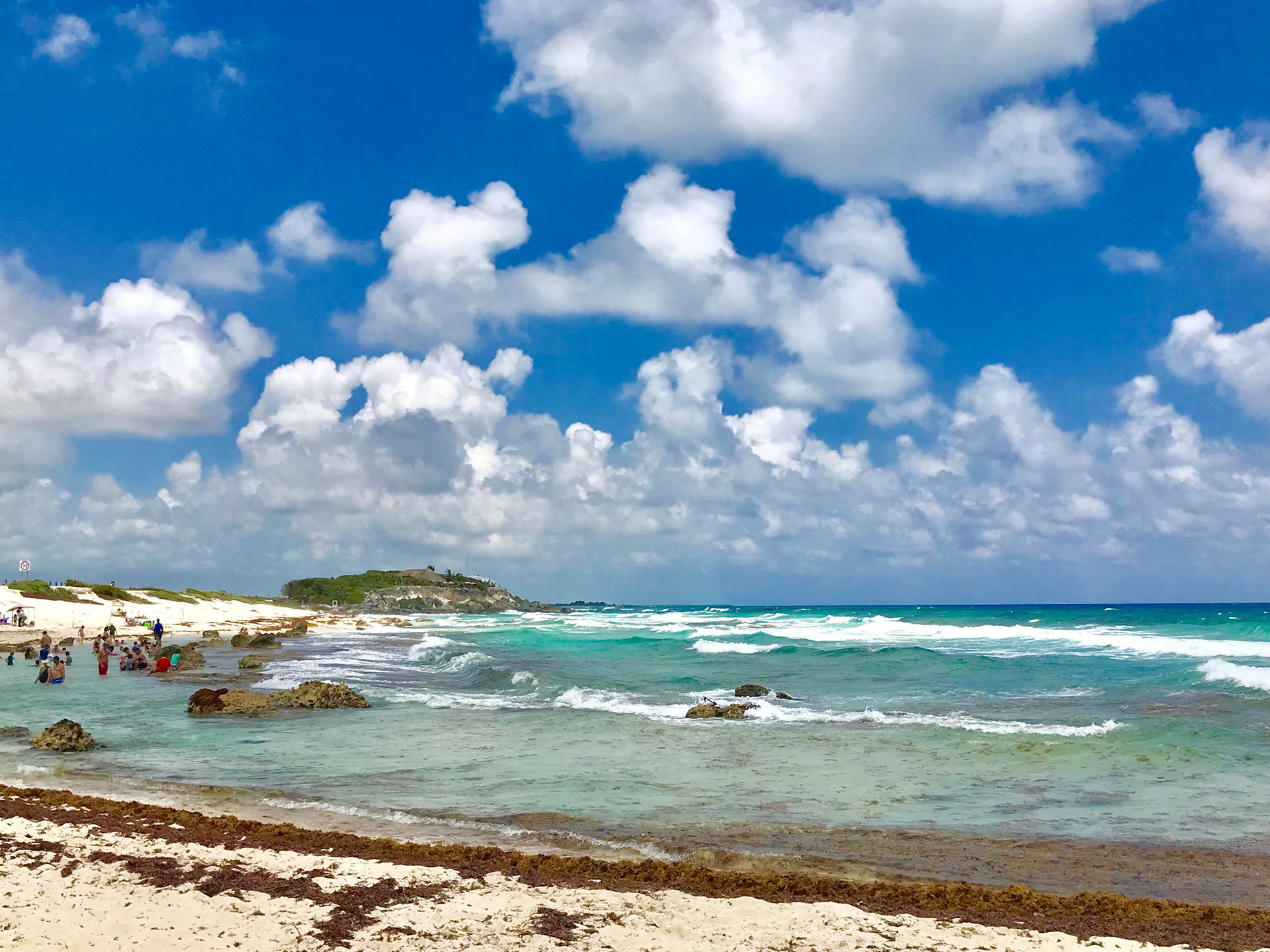 The Beach in Cozumel, Mexico