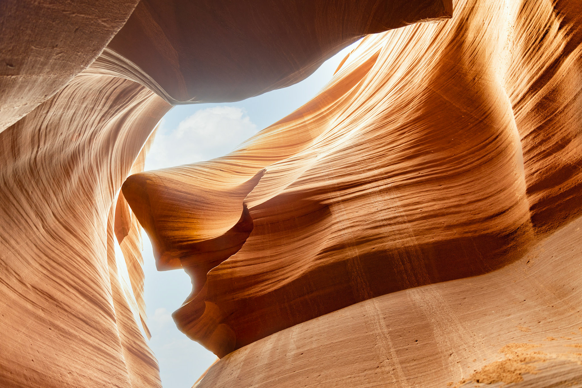 Lower Antelope Canyon in Page, Arizona