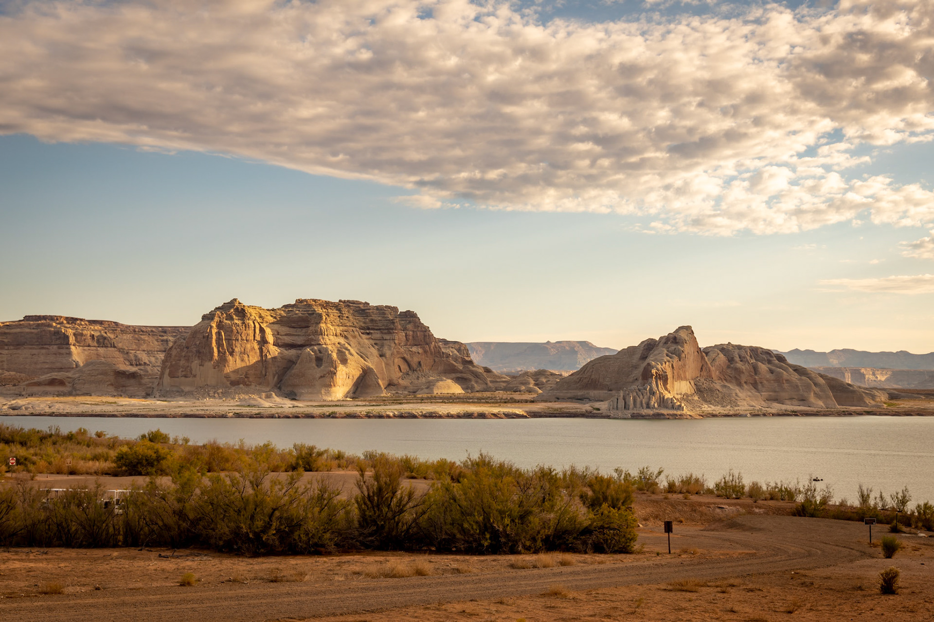 Lake Powell in Page, Arizona