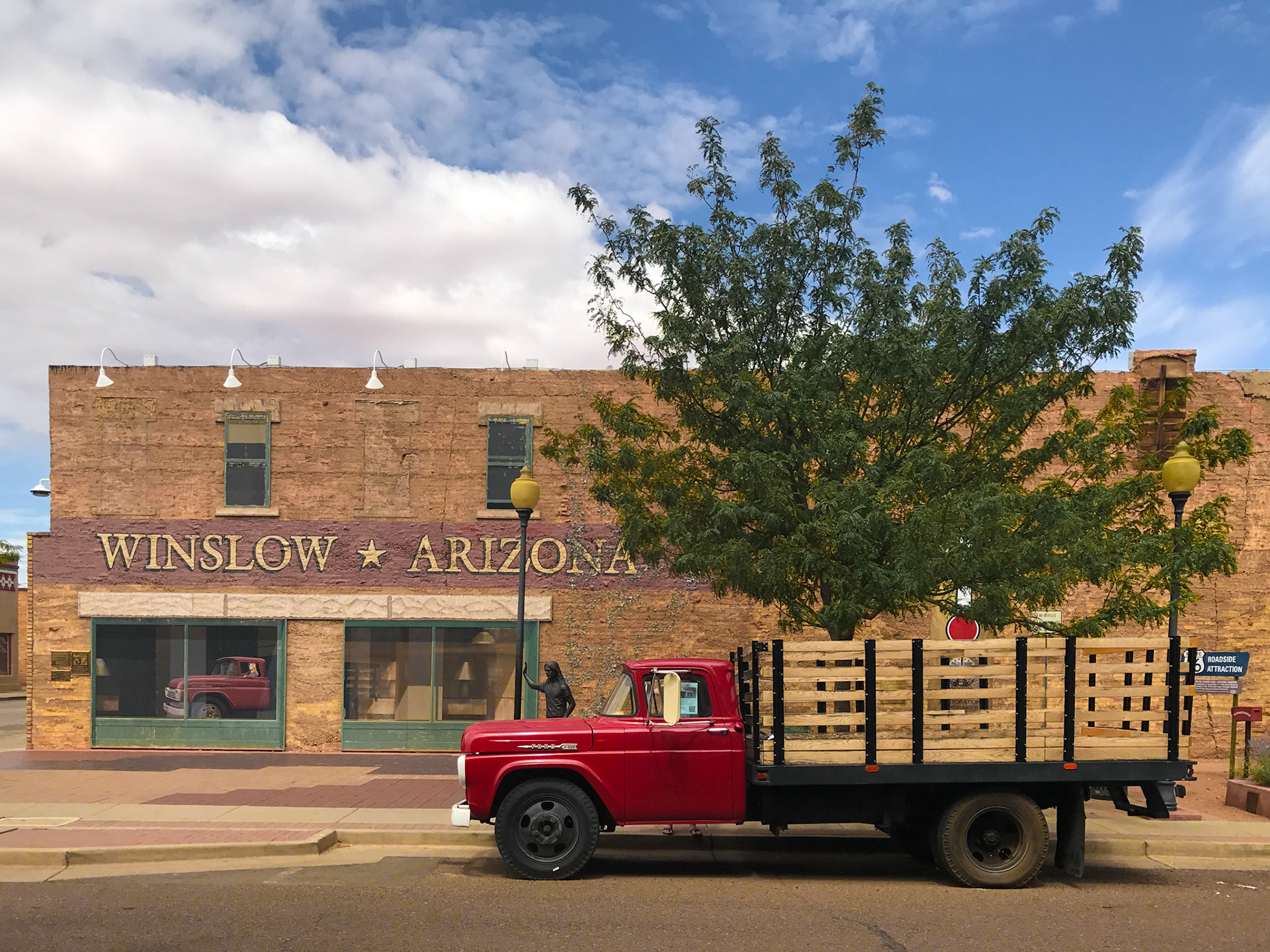 Standin' on the Corner - Winslow, Arizona
