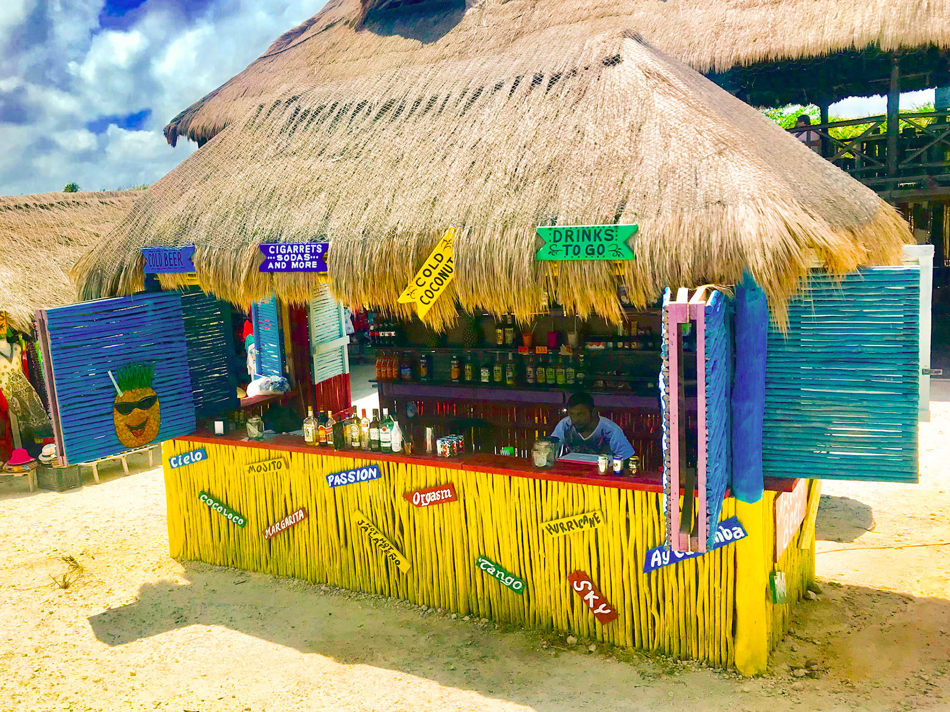 Cigarrets Sodas and More in Cozumel, Mexico