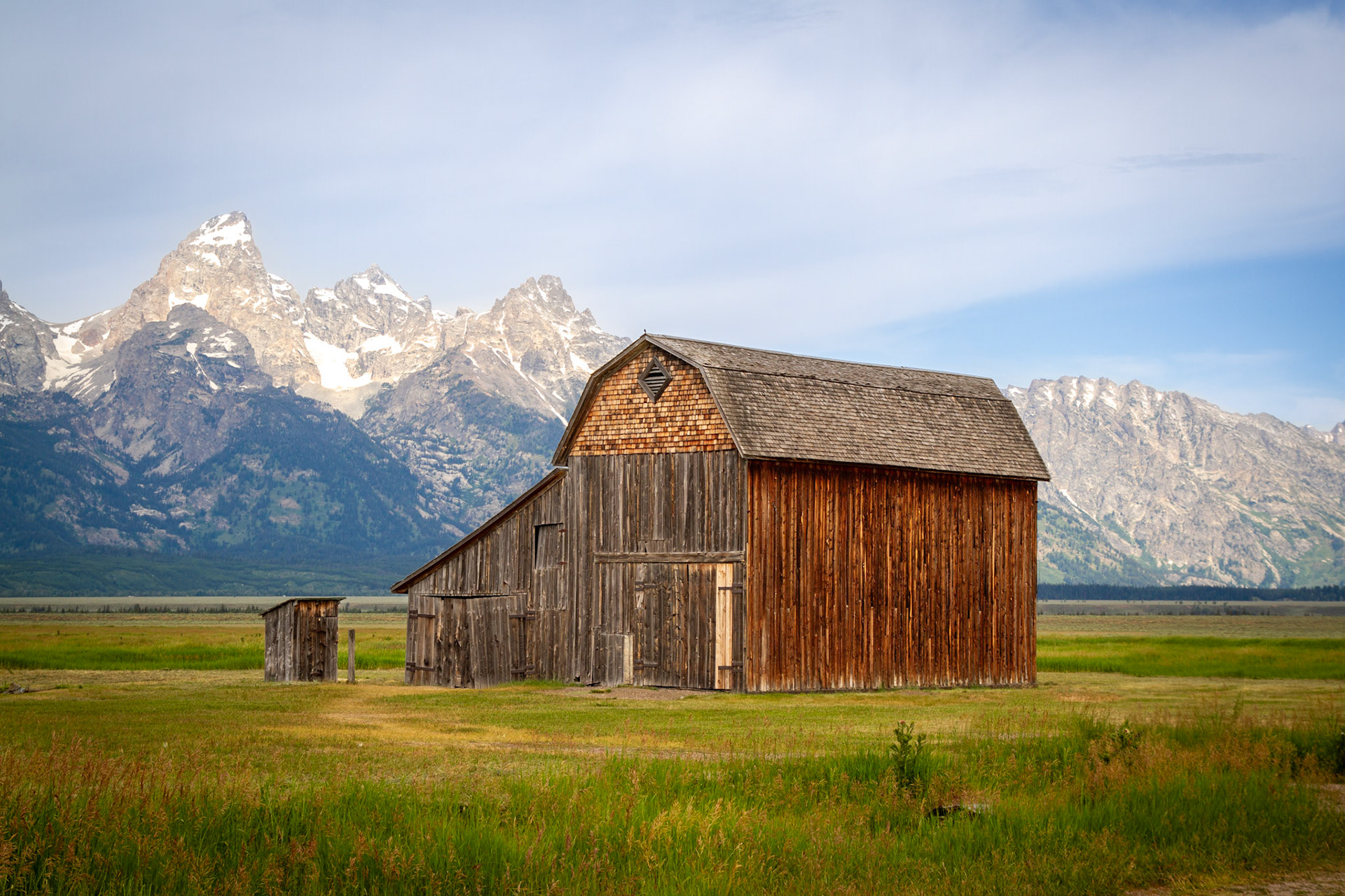 Thomas Murphy Barn Grand Teton National Park In Jackson Hole, Wyoming