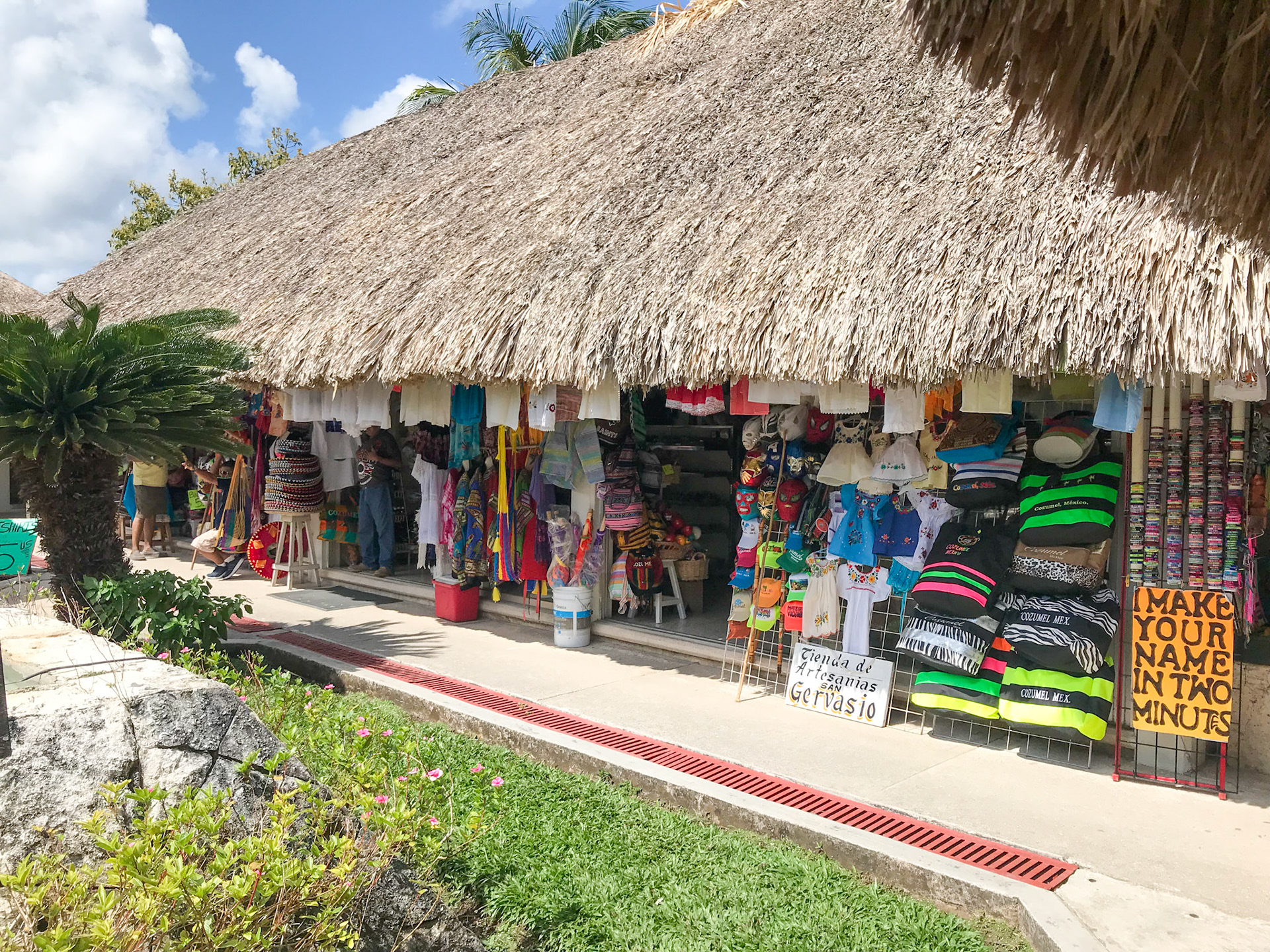 Mayan Ruins in Cozumel, Mexico