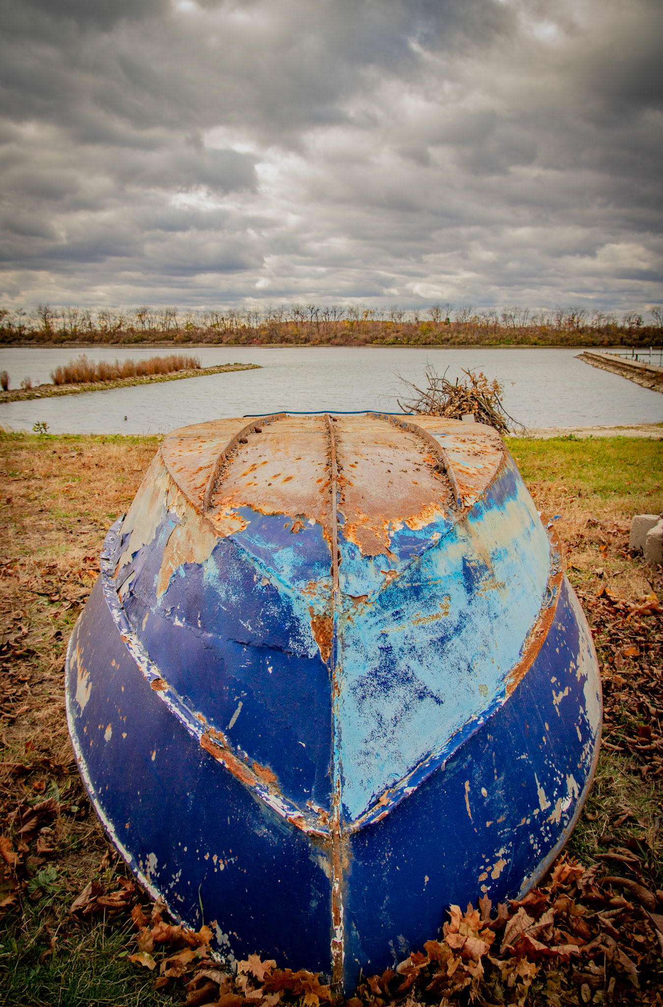 Boblo Island Abandoned Boat