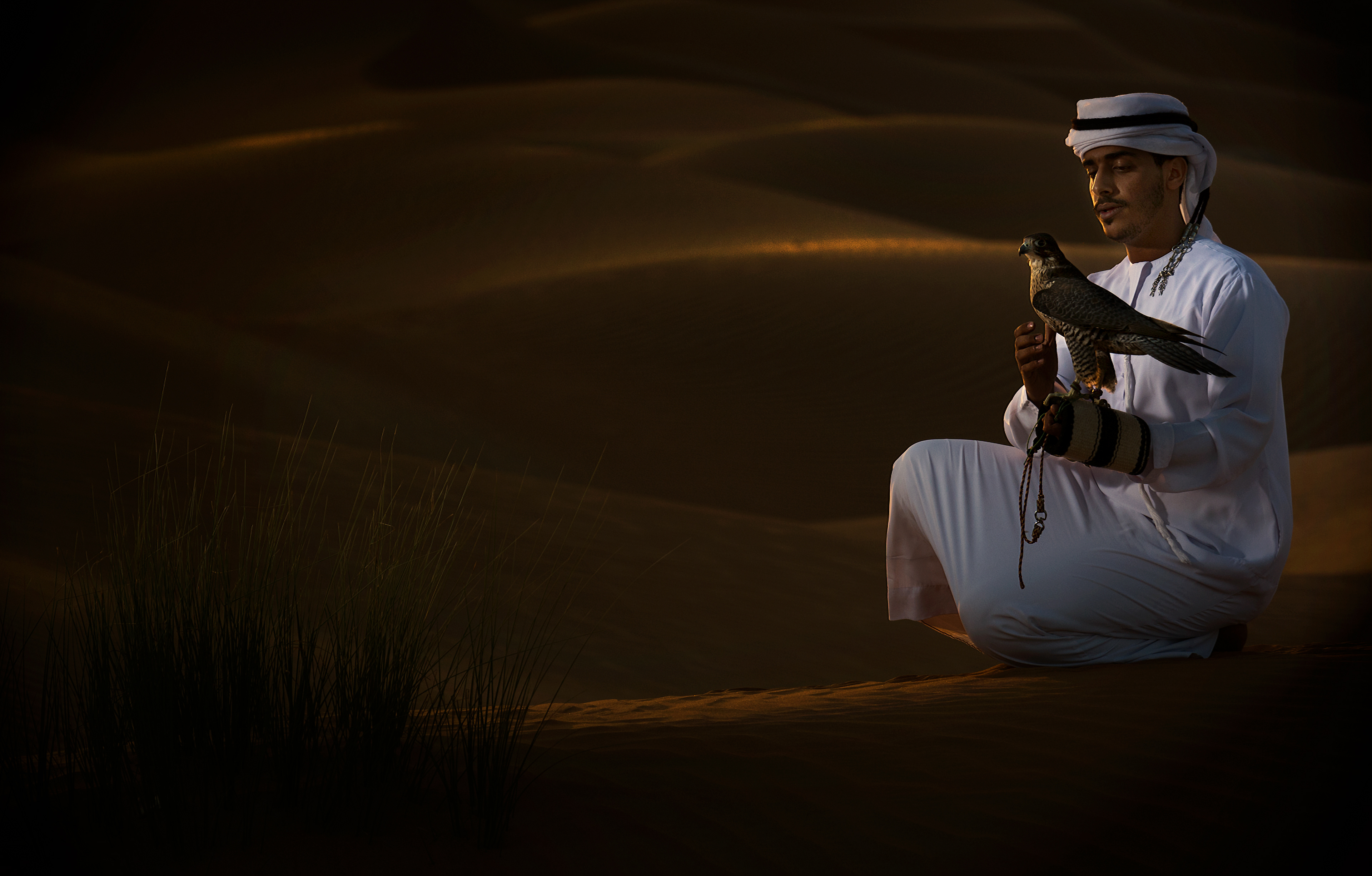 خالد و الصقر
