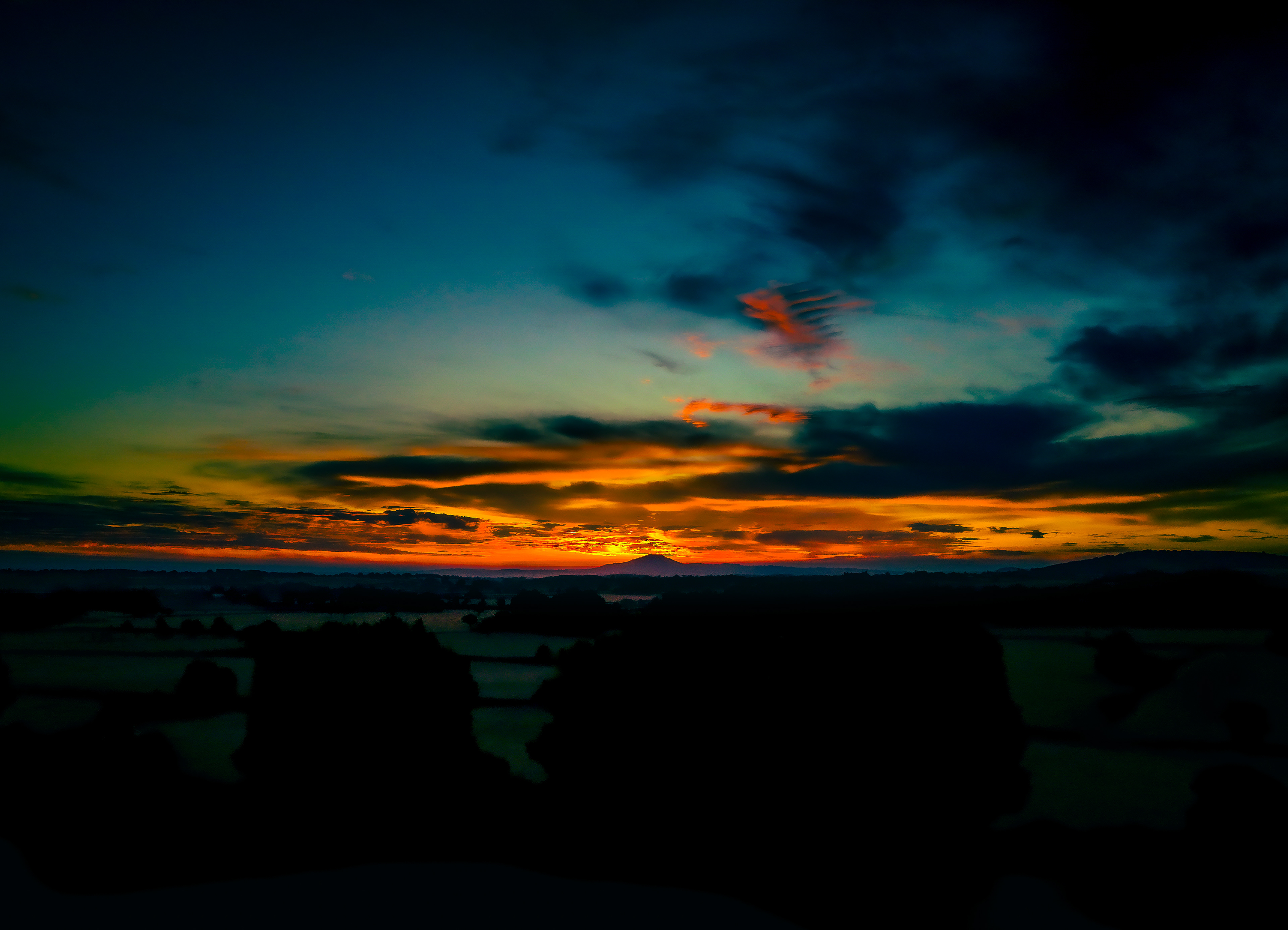 Sunrise on the Wrekin 