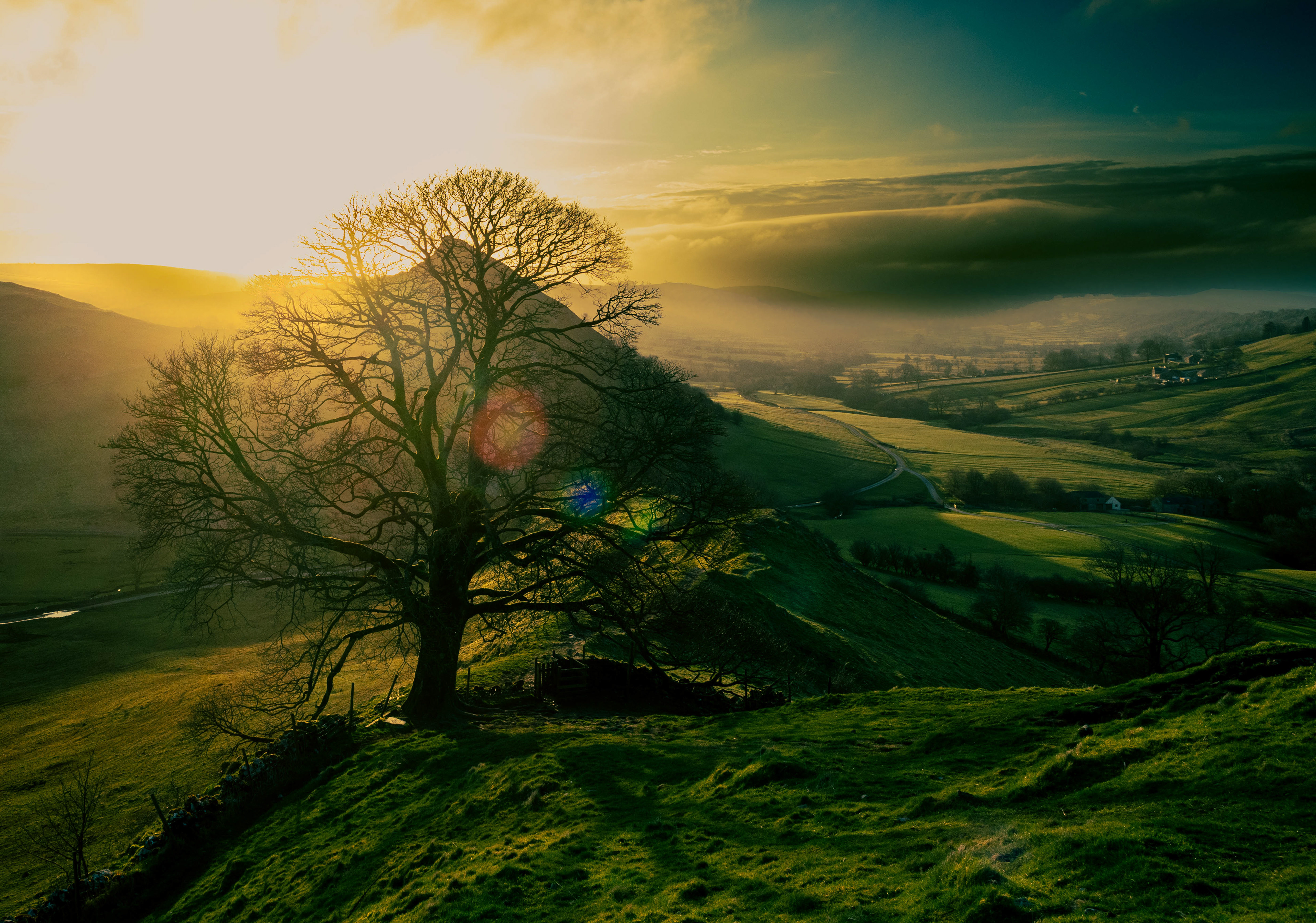 Sunrise on the ridge