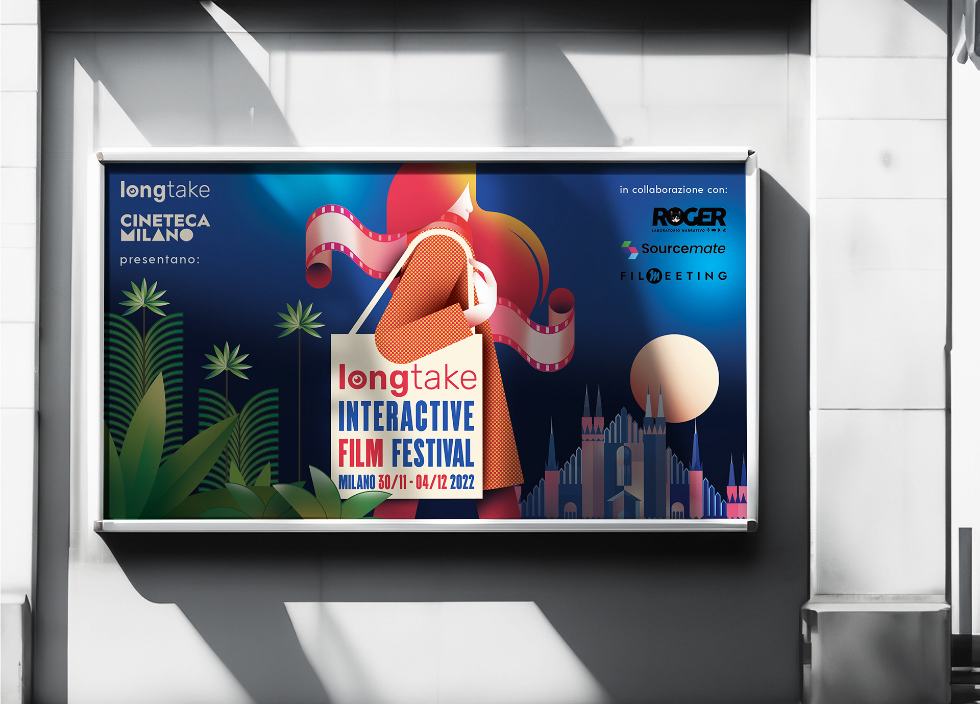 Illustrazione e grafica per Film Festival a Milano. Comunicazione Film Festival.