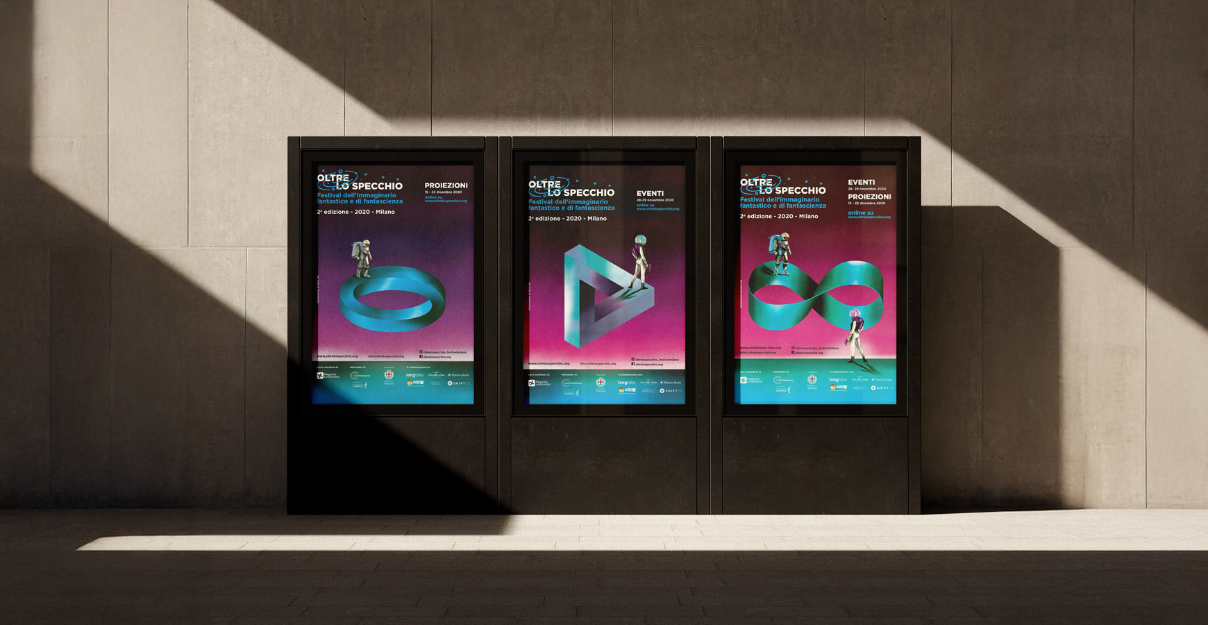 Poster Film Festival illustrazione e grafica - alice iuri - udine