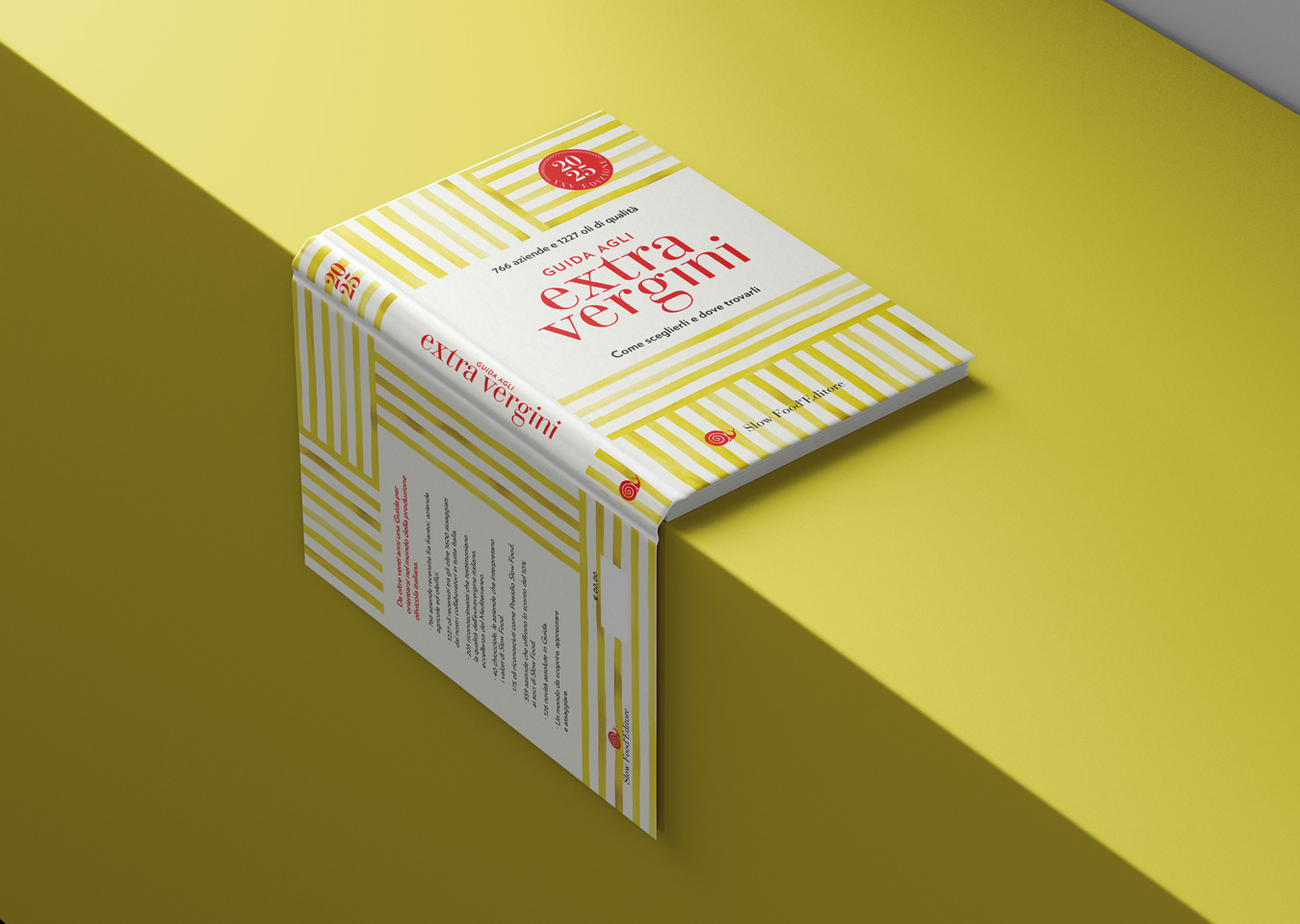 Progetto grafico di copertina - Slowfood  - design grafico - editorial design - progettazione libri - udine - grafica editoriale