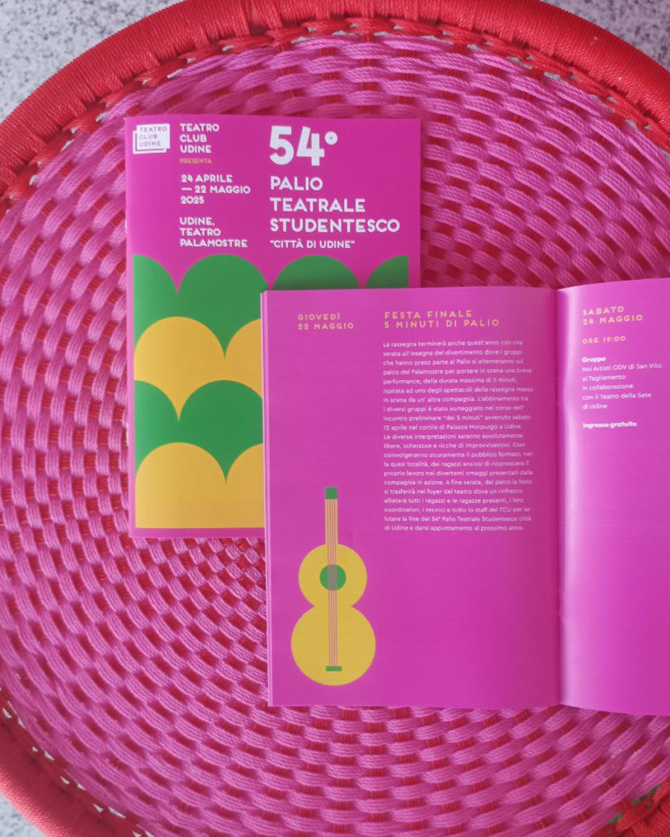 Palio Teatrale di Udine - Visual - Illustrazione e progetto editoriale - alice iuri