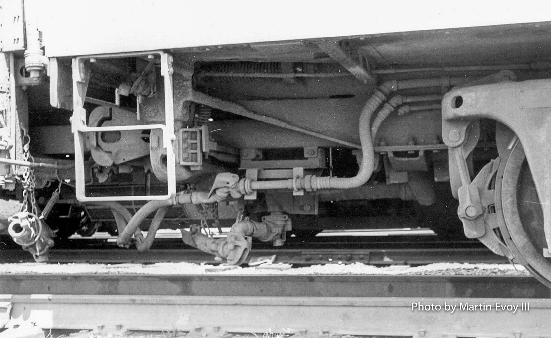 GN 1138 Right draft gearPhoto taken 1/76 by Martin Evoy III