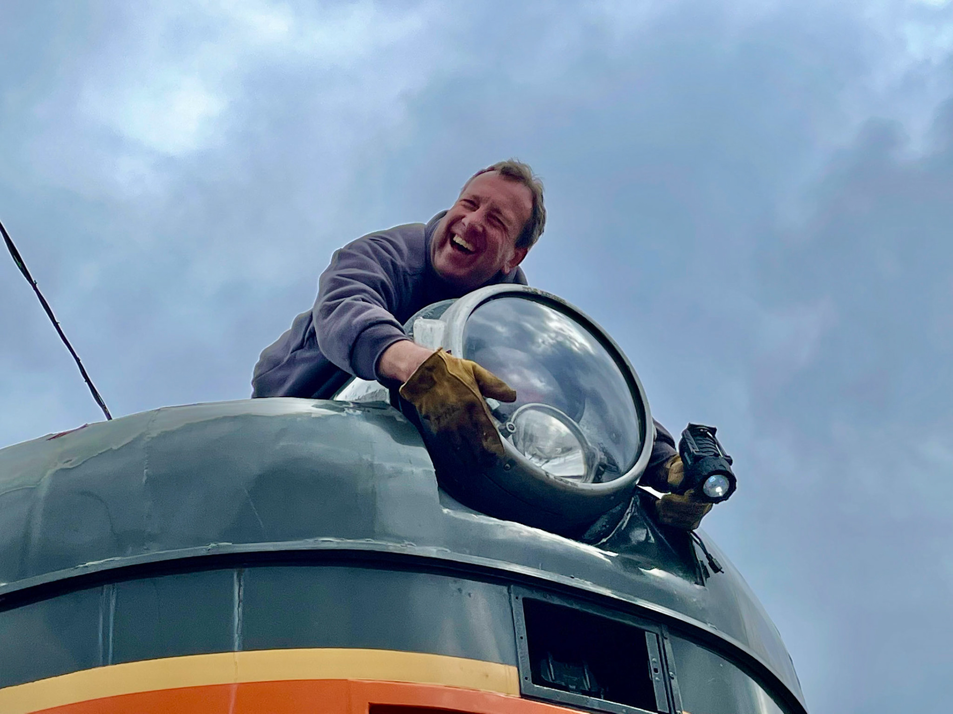 Ben loves his Gyralite!